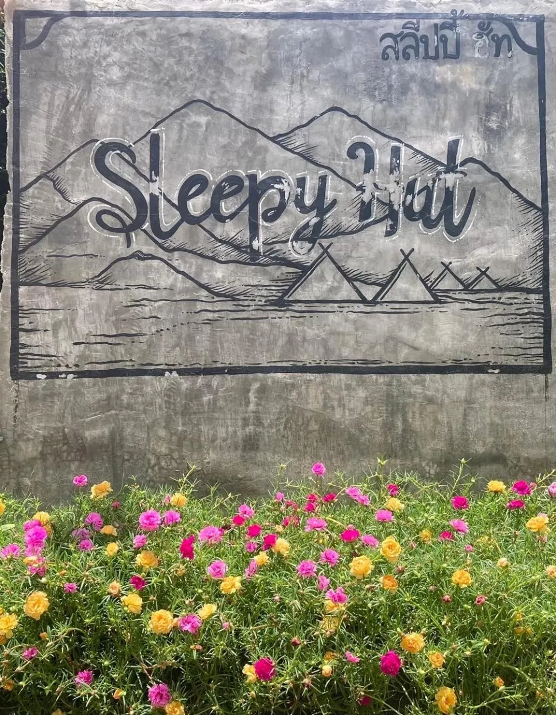 sleepy hut