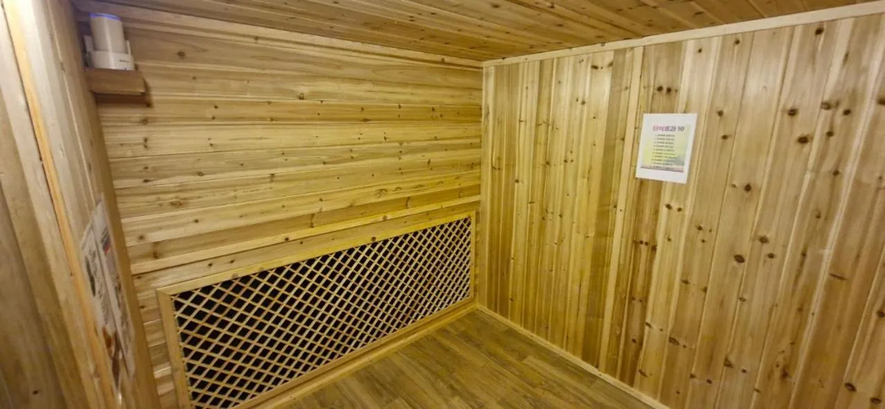 Sauna in Elegance hotel hwangridan