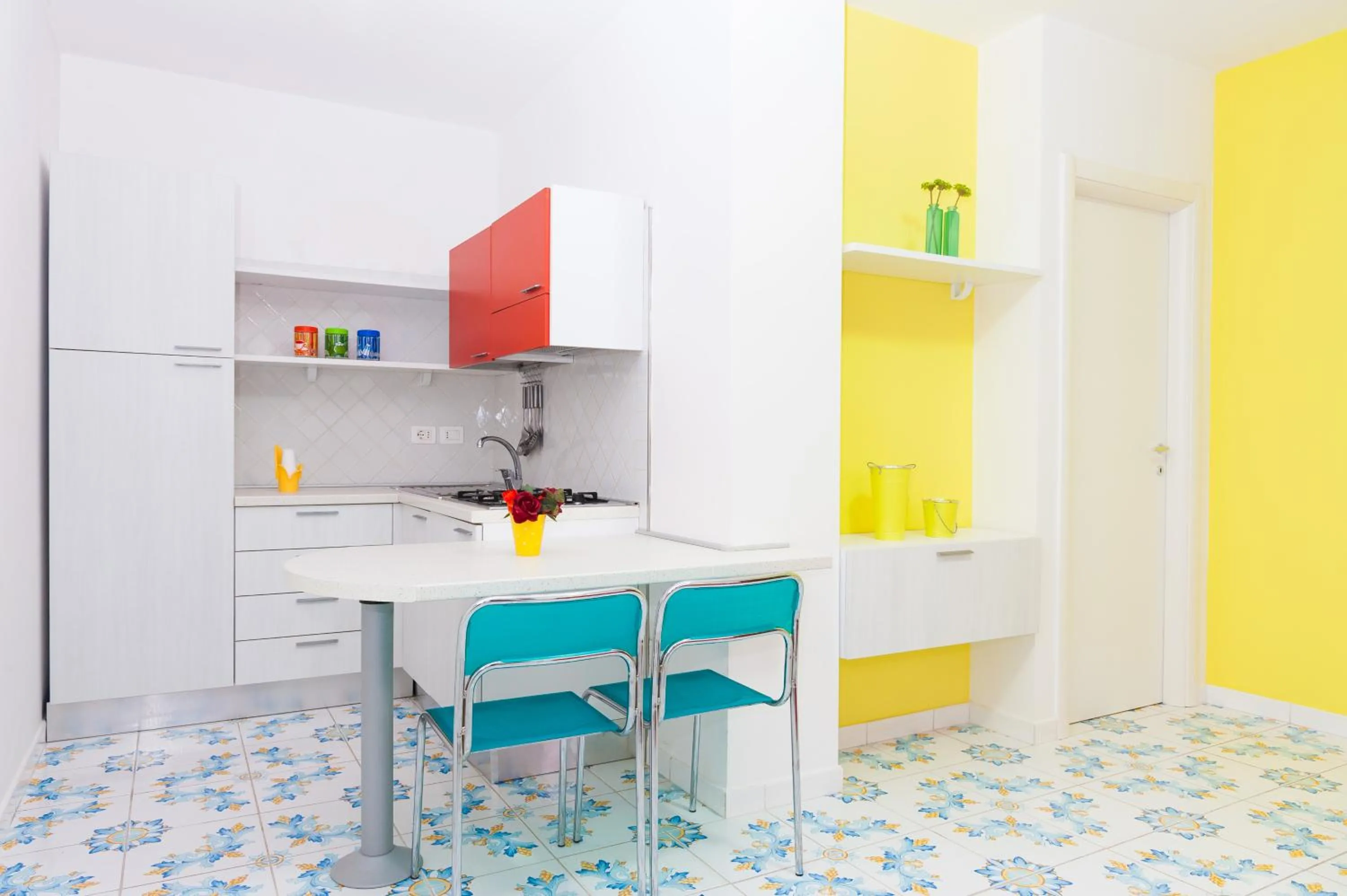 Kitchen or kitchenette in Settessenze Residence & Rooms