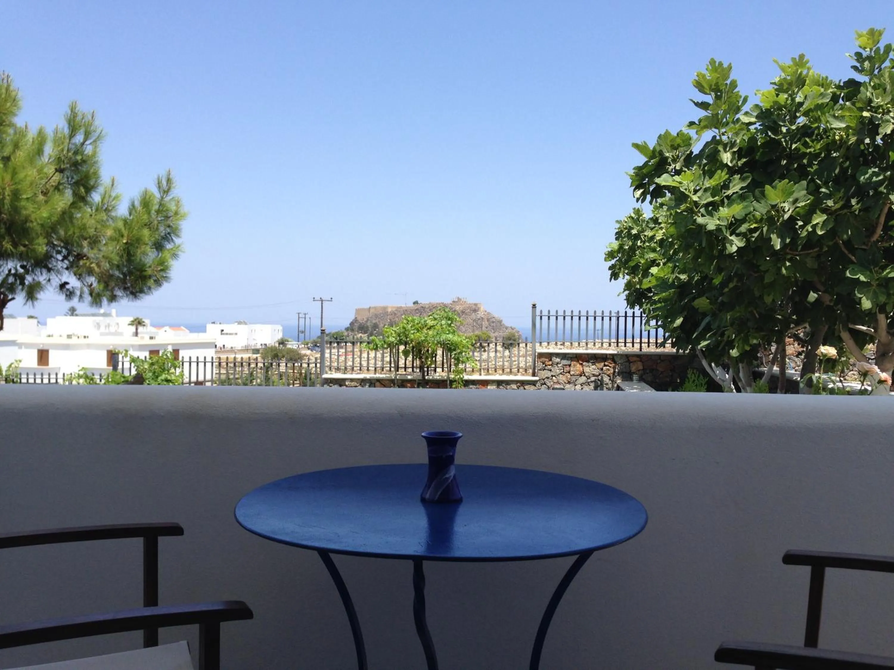 Balcony/Terrace in 'Lindian Myth' Sea View Studios