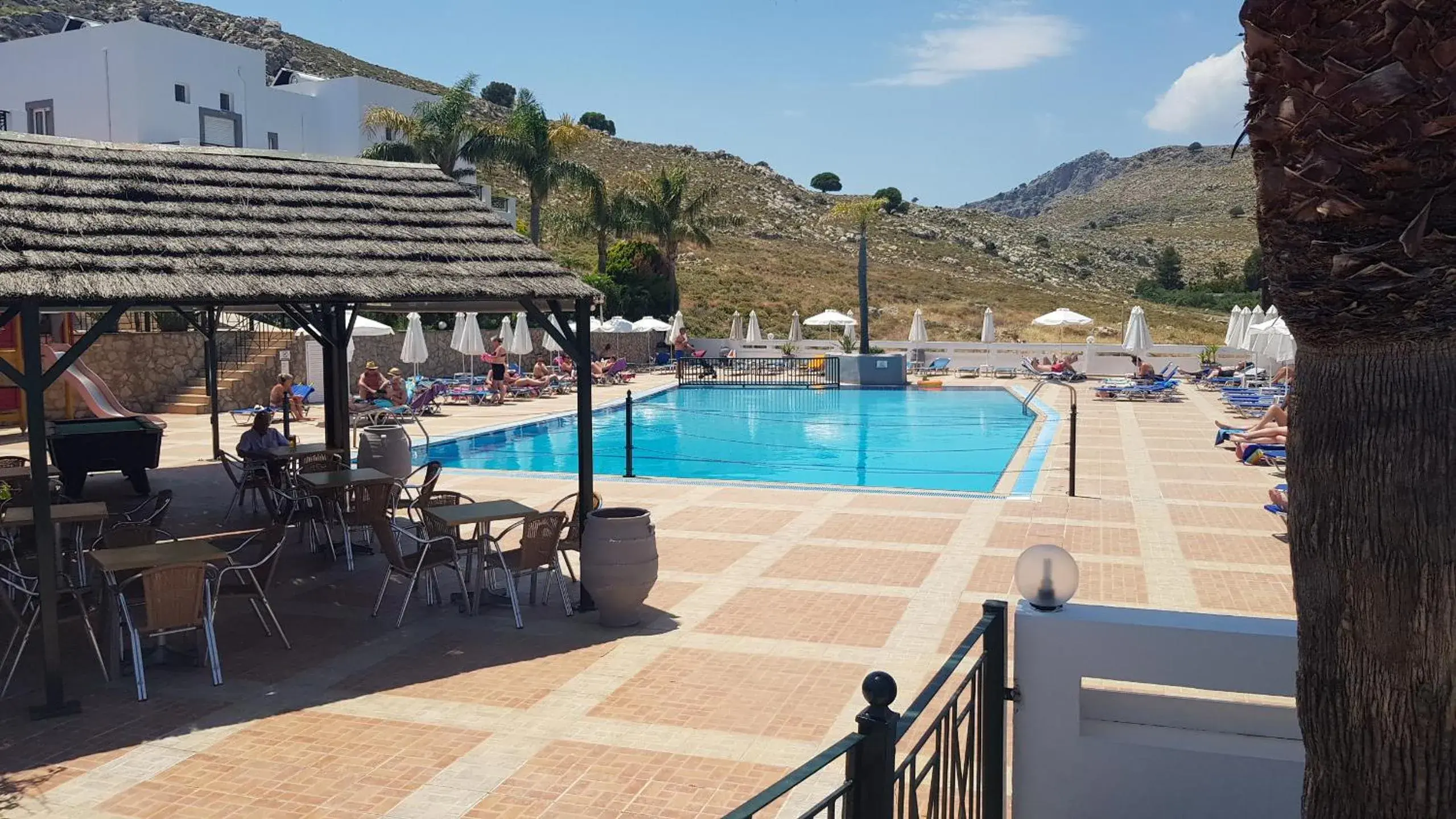 Lounge or bar in 'Lindian Myth' Sea View Studios Lounge or bar in 'Lindian Myth' Sea View Studios