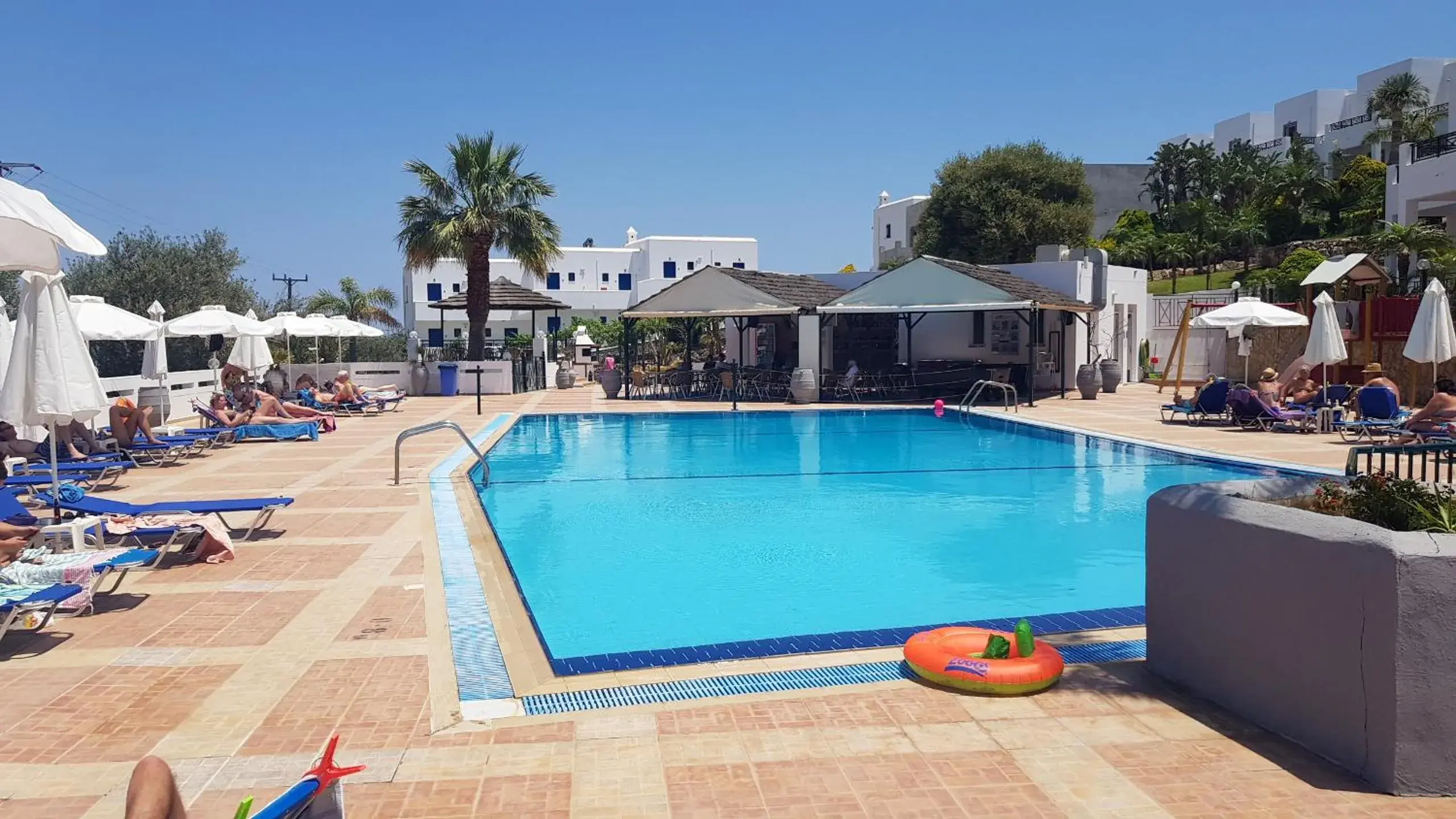 Swimming pool in 'Lindian Myth' Sea View Studios Swimming pool in 'Lindian Myth' Sea View Studios