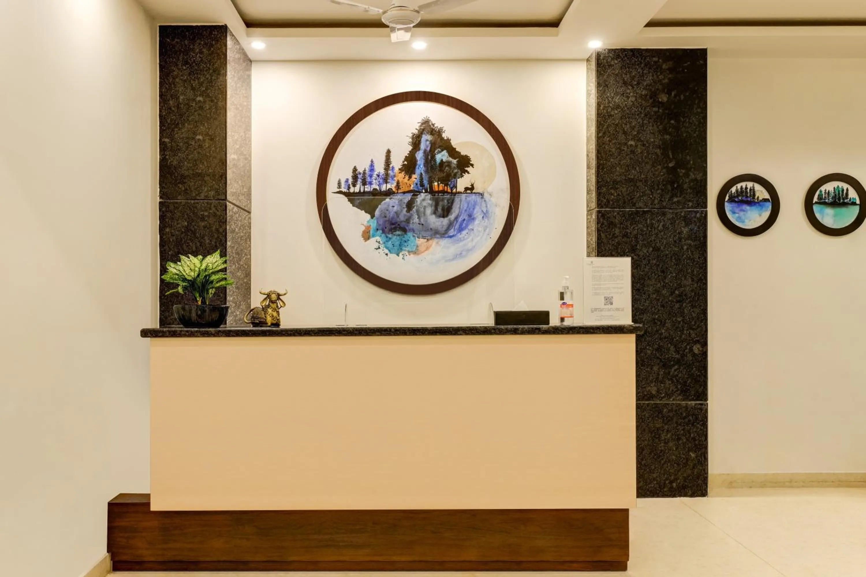 Lobby or reception in One Earth City Heart Rishikesh