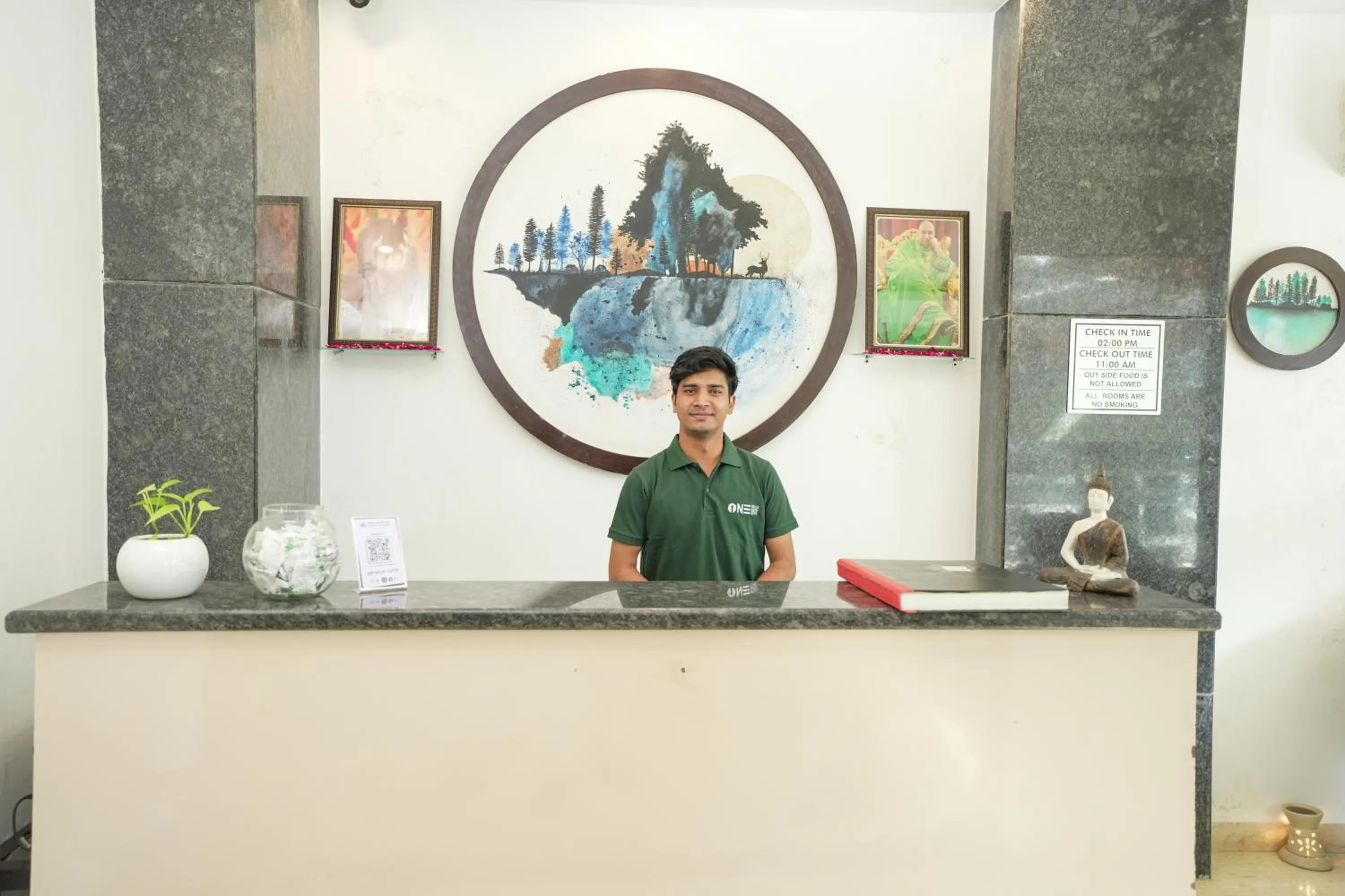 Lobby or reception in One Earth City Heart Rishikesh