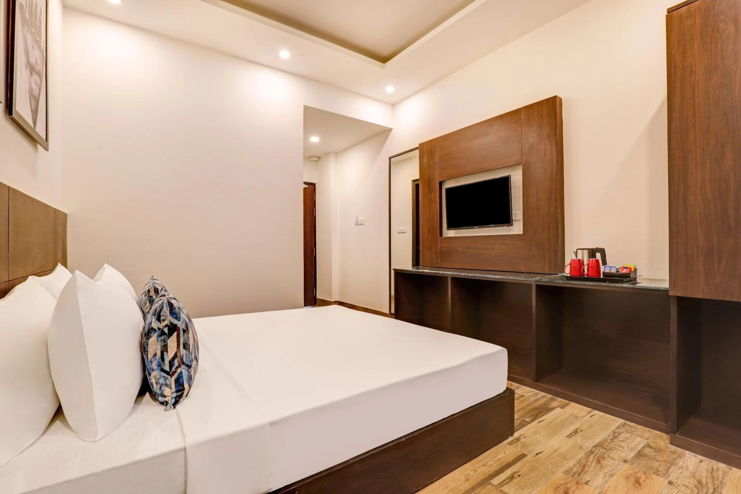 Bed in One Earth City Heart Rishikesh