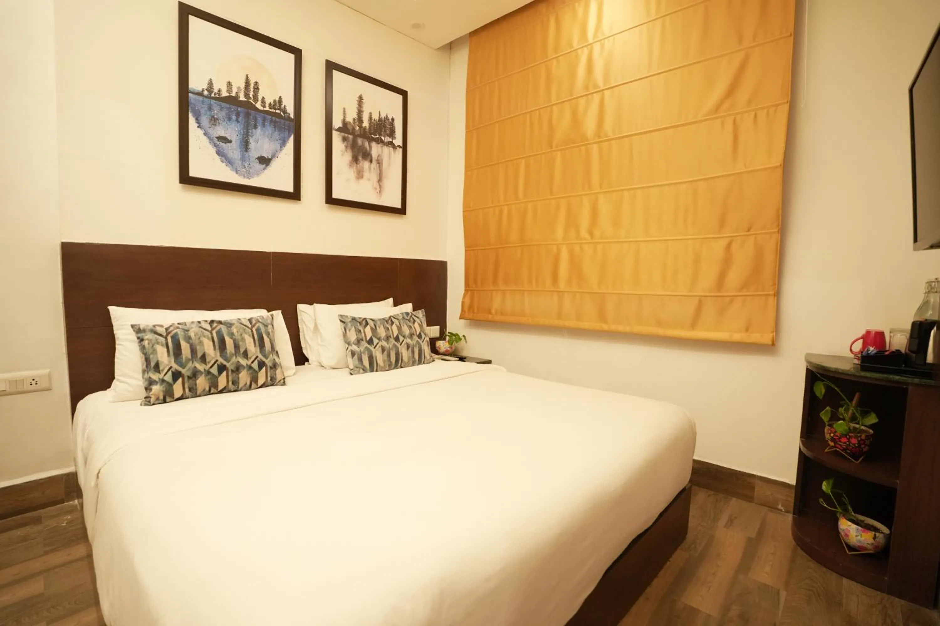 Bed in One Earth City Heart Rishikesh