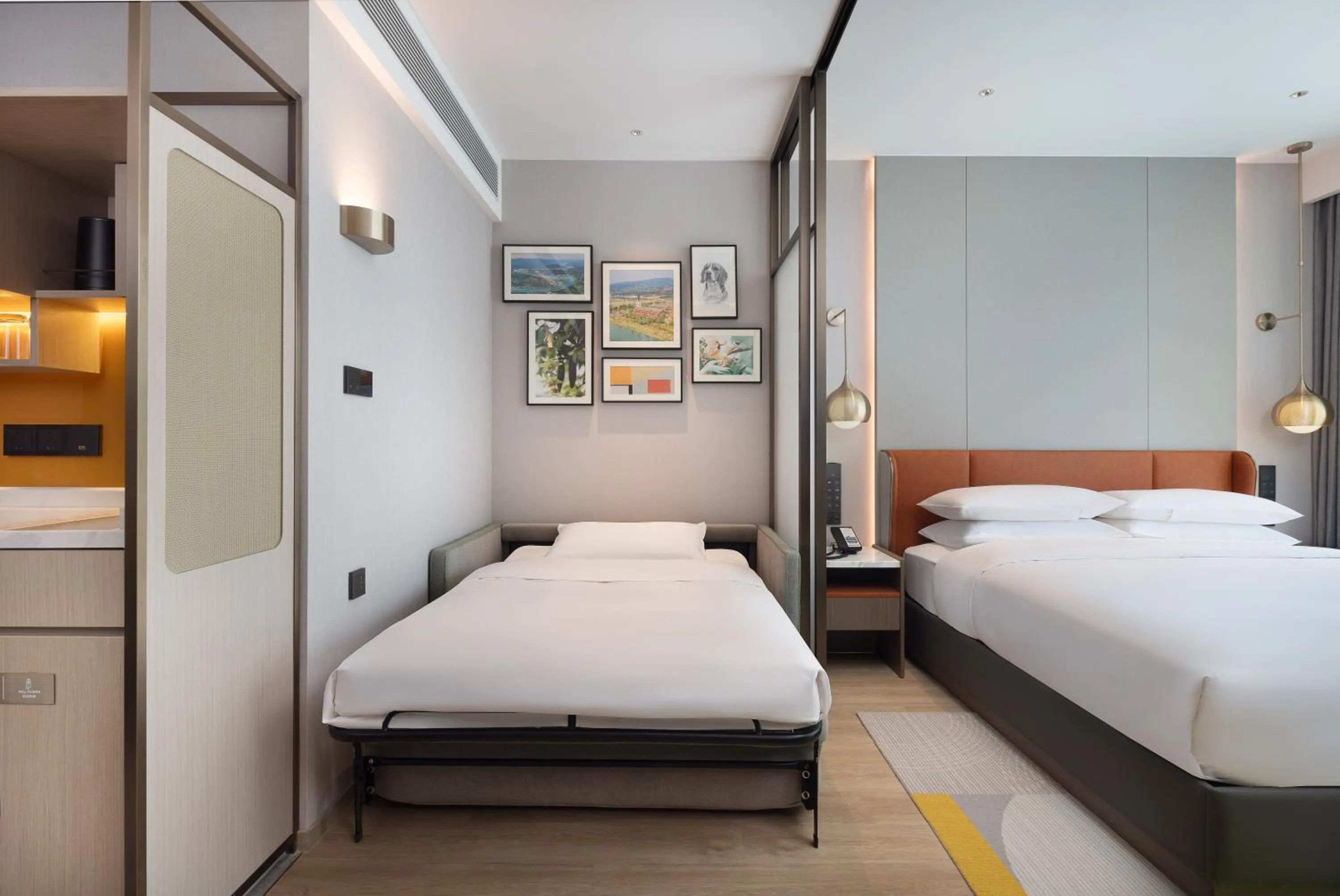 Bedroom, Bed in Home2 Suite by Hilton Chengdu Huaizhou New Town