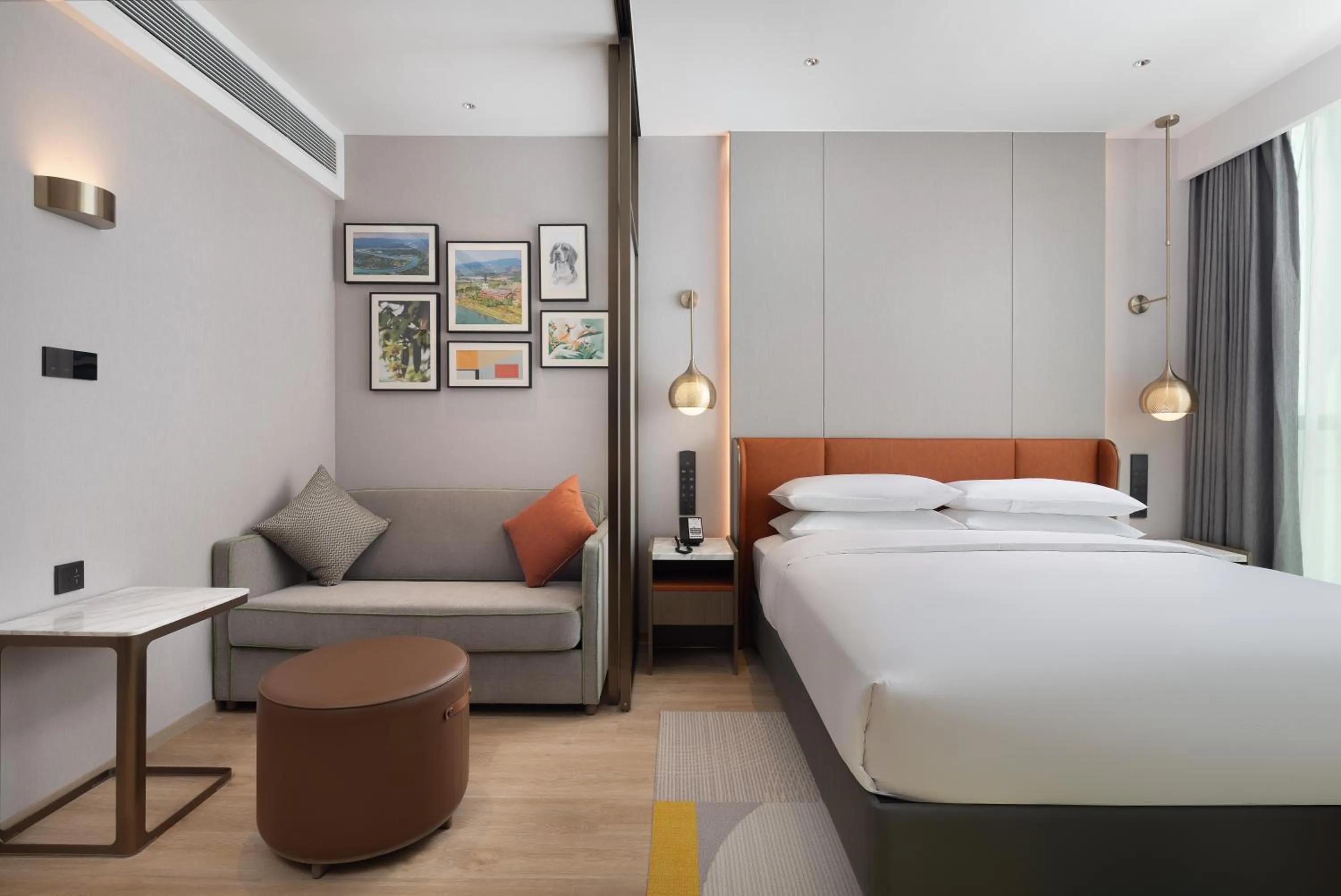 Bed in Home2 Suite by Hilton Chengdu Huaizhou New Town