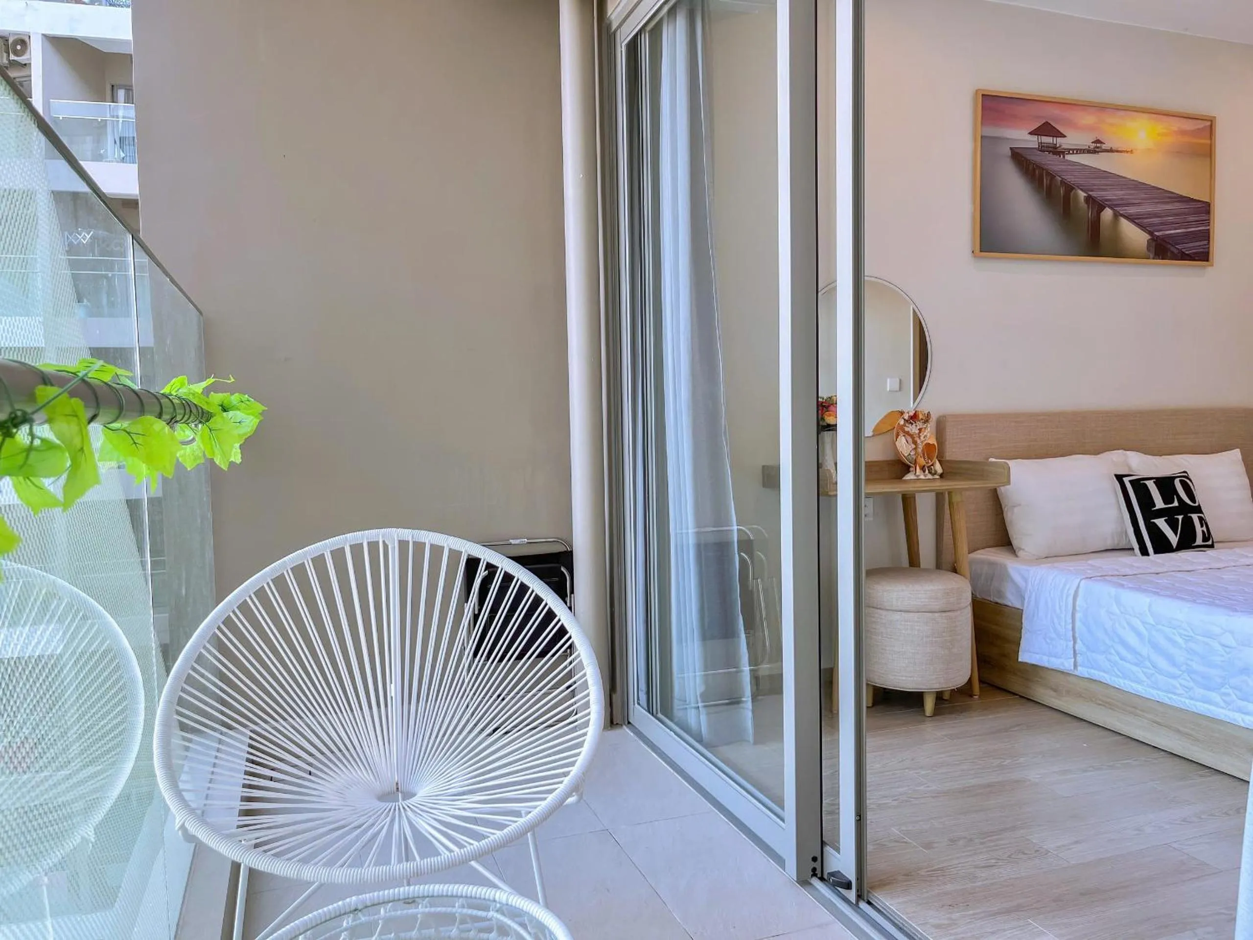 Bed in The Sóng Vũng Tàu - Thương's Homestay