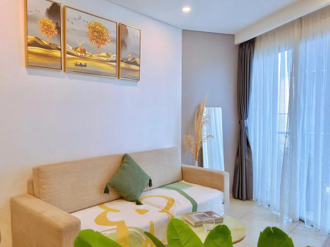 Bed in The Sóng Vũng Tàu - Thương's Homestay