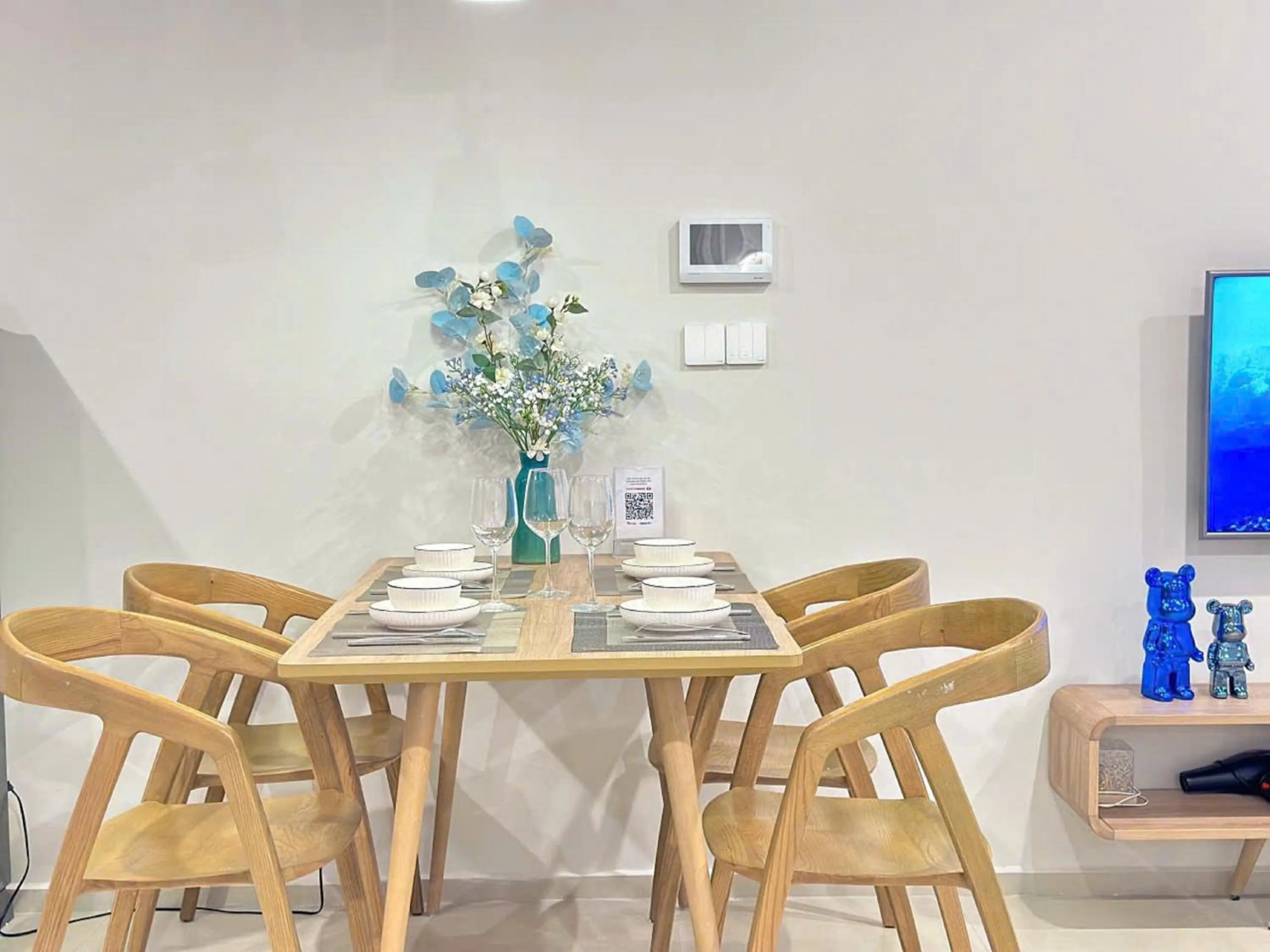 TV and multimedia in The Sóng Vũng Tàu - Thương's Homestay