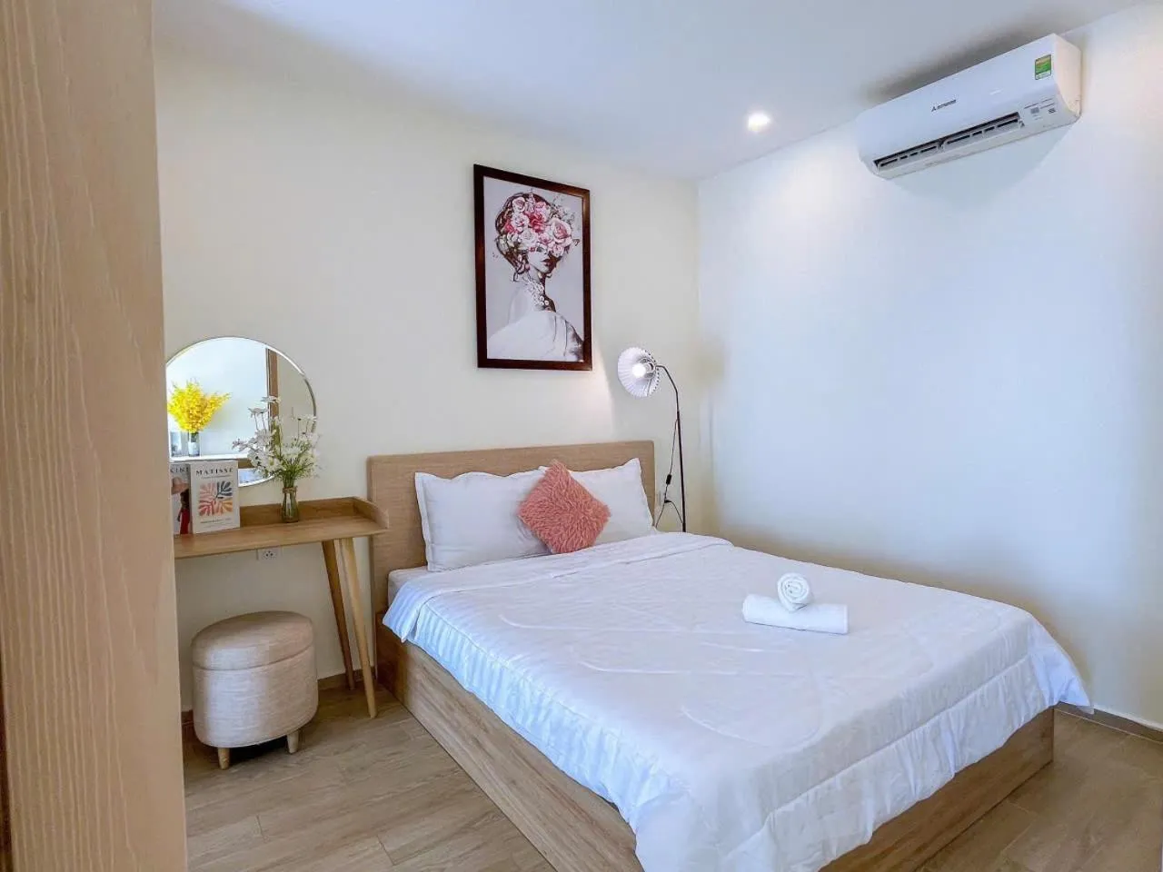 Bed in The Sóng Vũng Tàu - Thương's Homestay