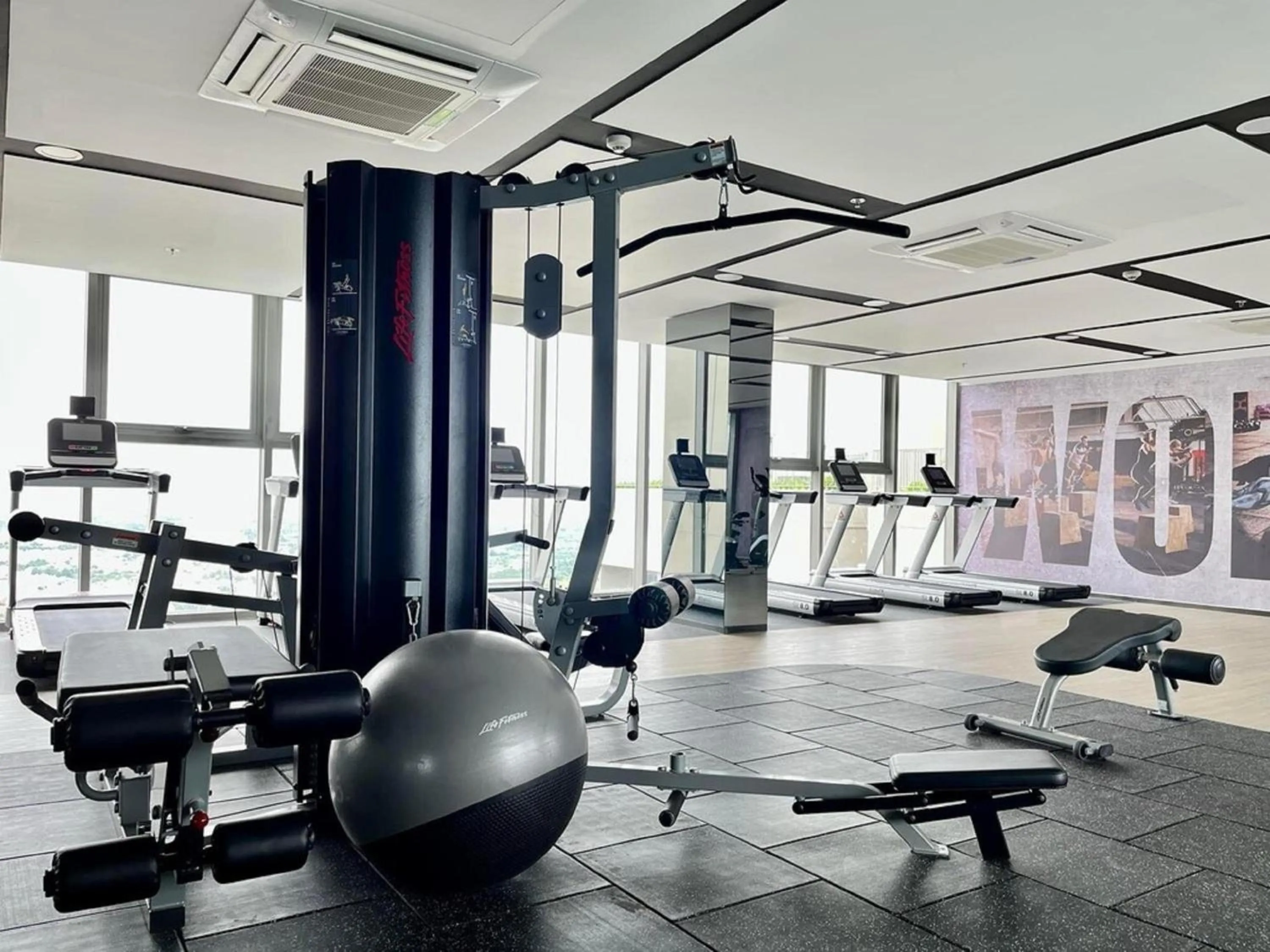 Fitness centre/facilities in The Sóng Vũng Tàu - Thương's Homestay