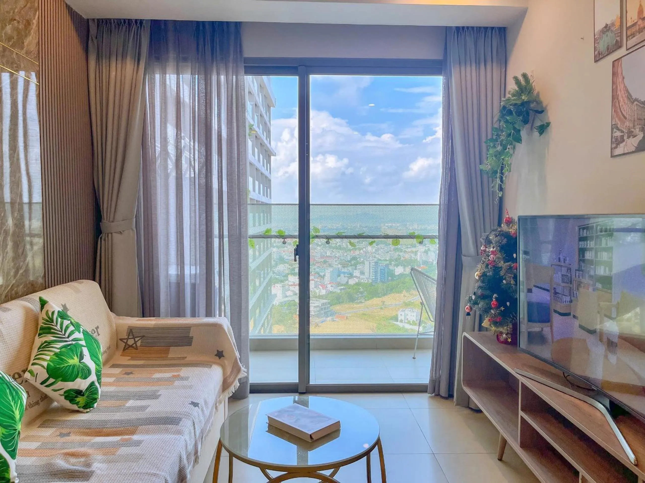 Bed in The Sóng Vũng Tàu - Thương's Homestay