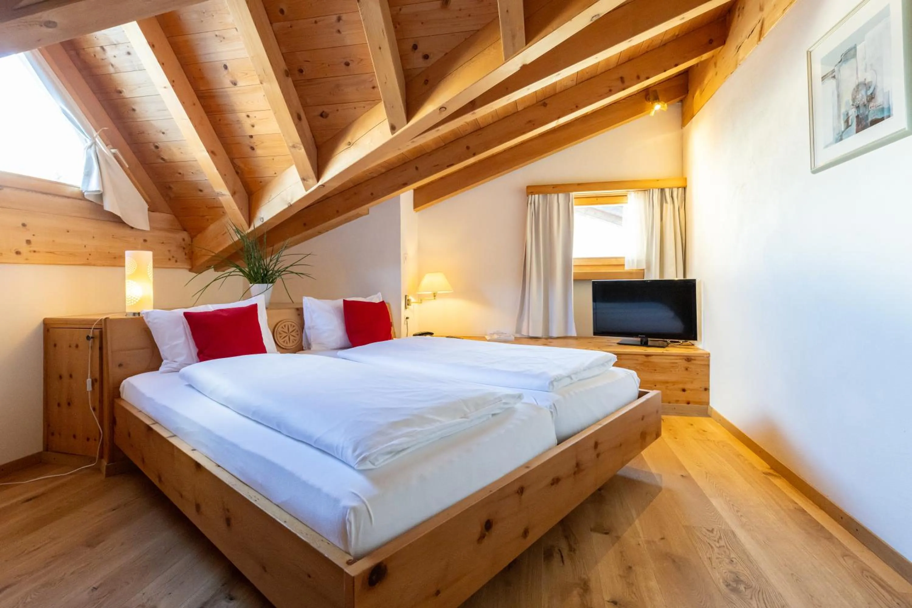 Bed in Hotel Seehof direkt am Heidsee