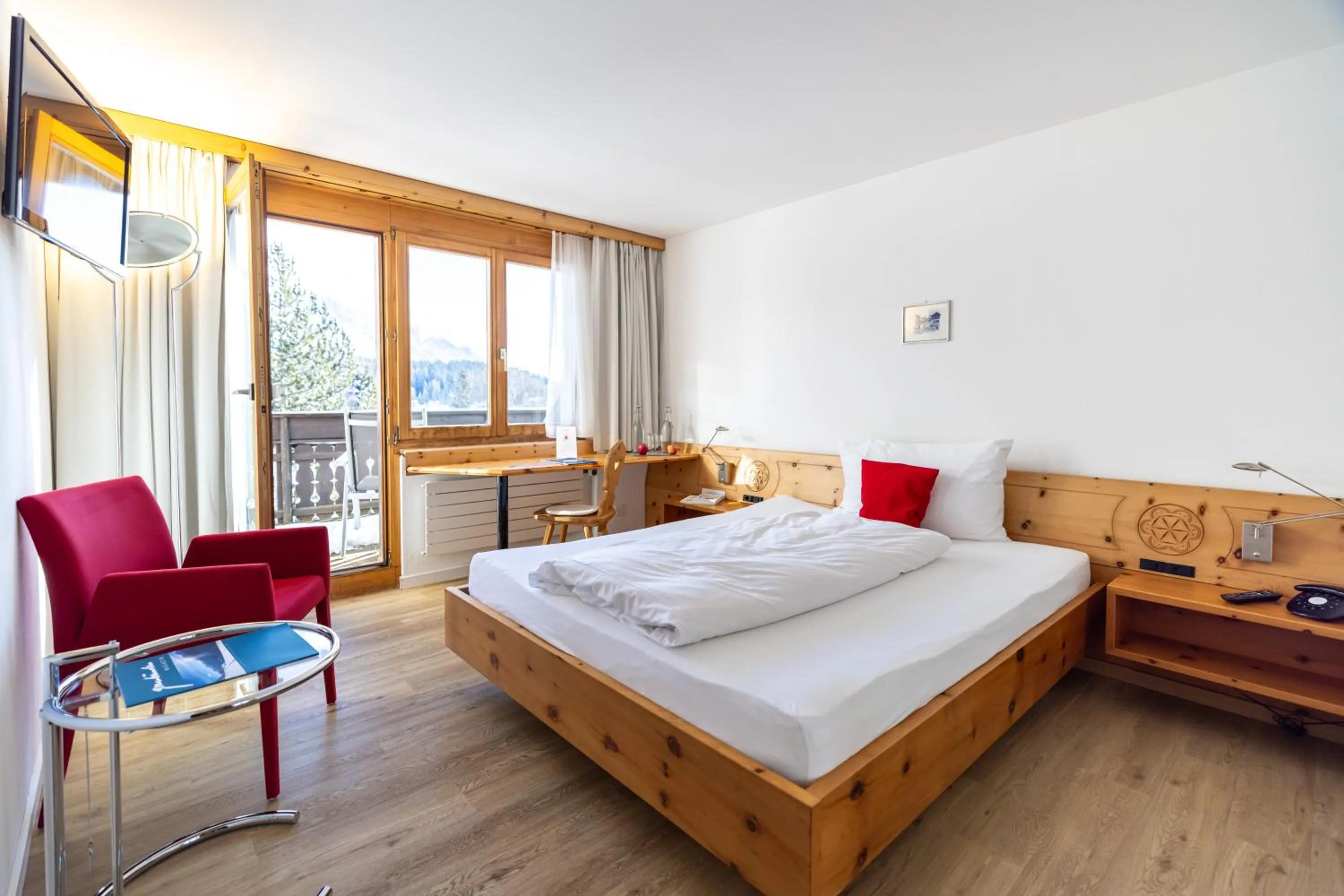 Bed in Hotel Seehof direkt am Heidsee