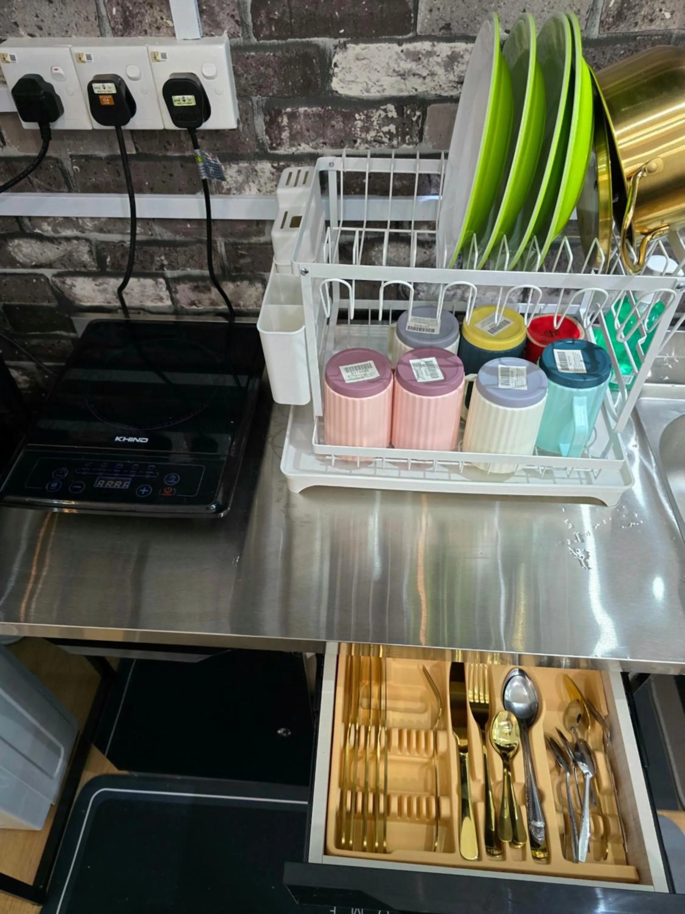 minibar in Khaimal Valley Suite - Pool View