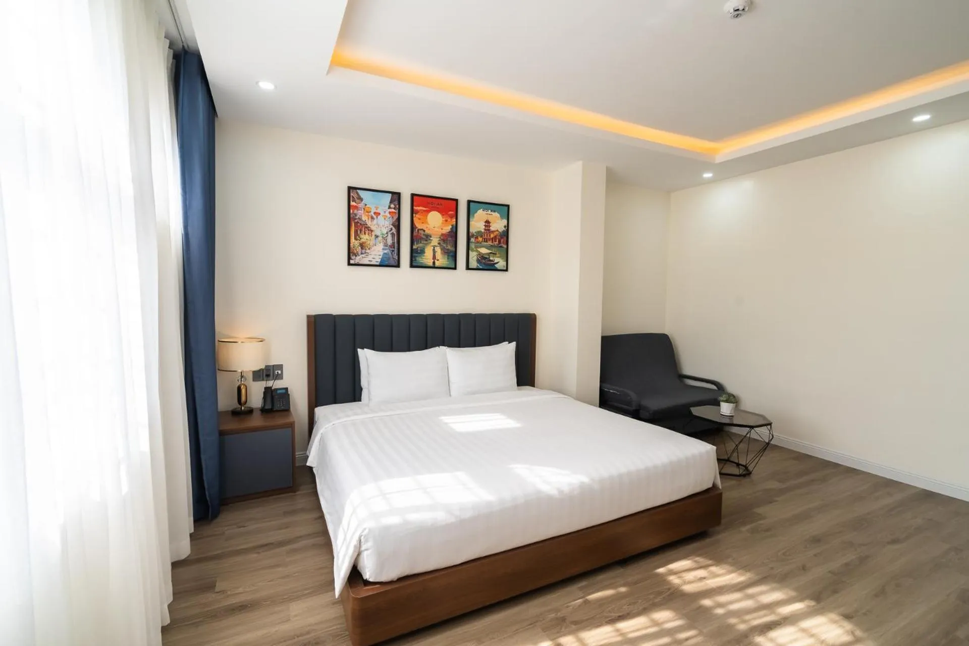 Bedroom, Bed in Anston Castle Hotel Phu Quoc Sunset Town