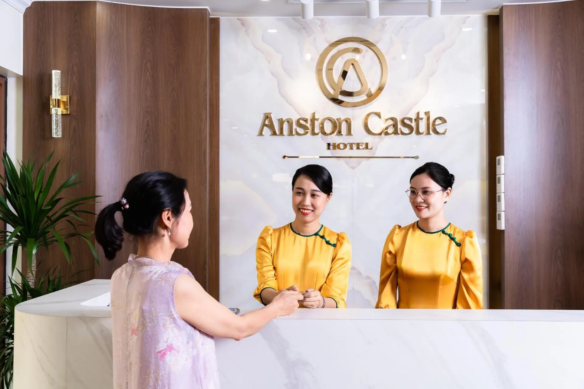 Staff in Anston Castle Hotel Phu Quoc Sunset Town