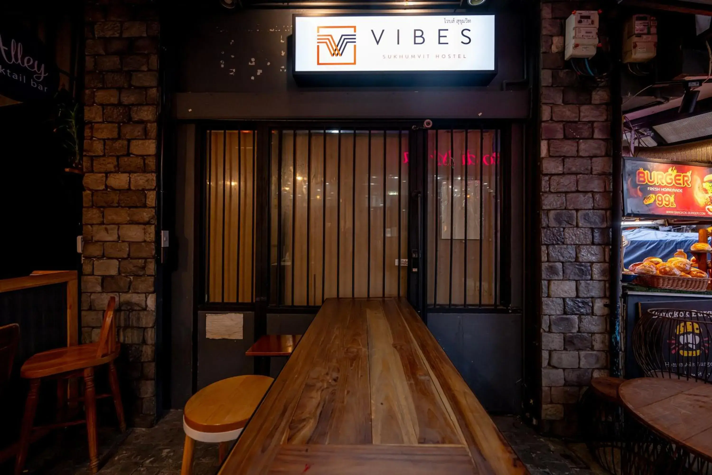 Lounge or bar in Vibes Hostel Bangkok Lounge or bar in Vibes Hostel Bangkok