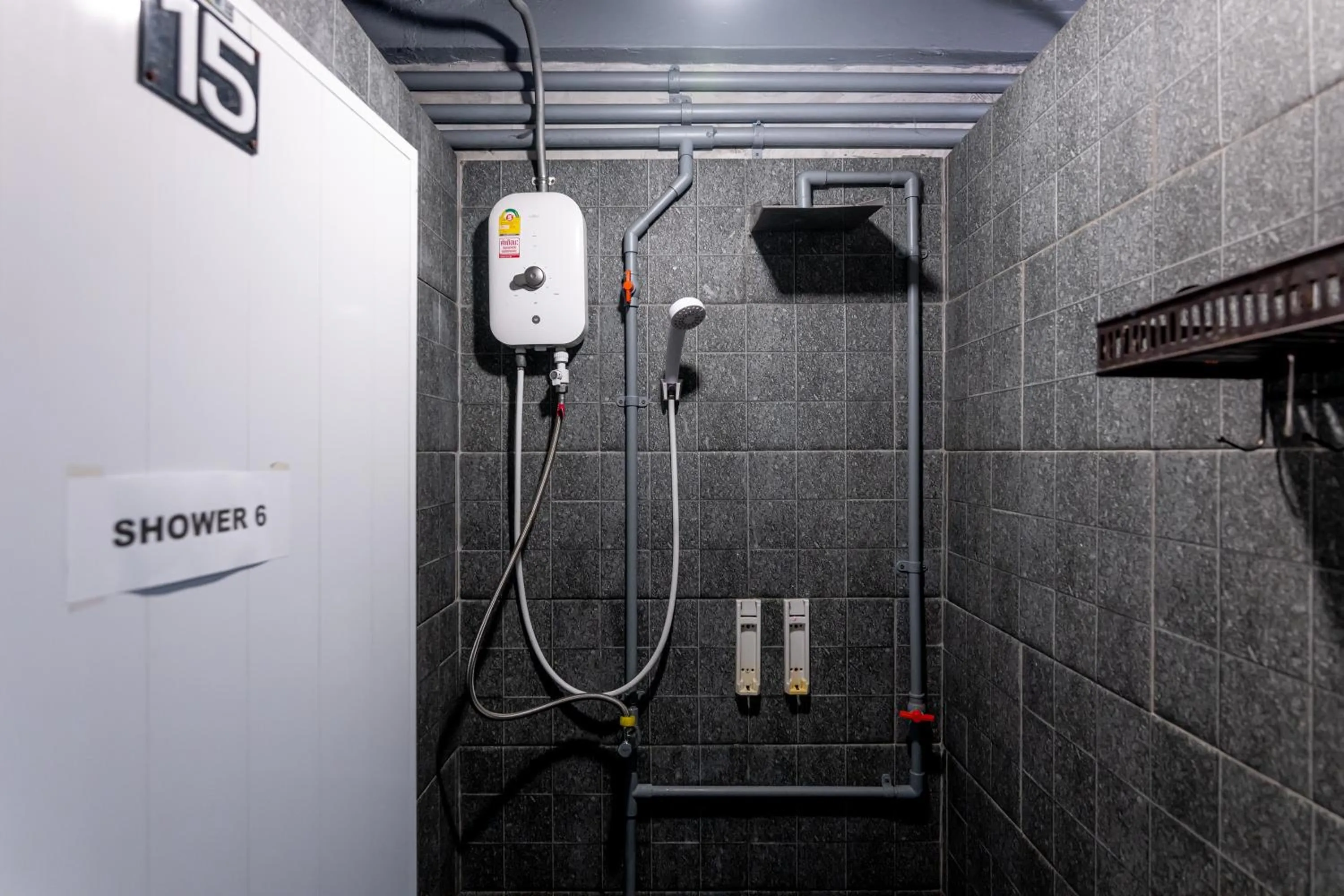 Bathroom in Vibes Hostel Bangkok