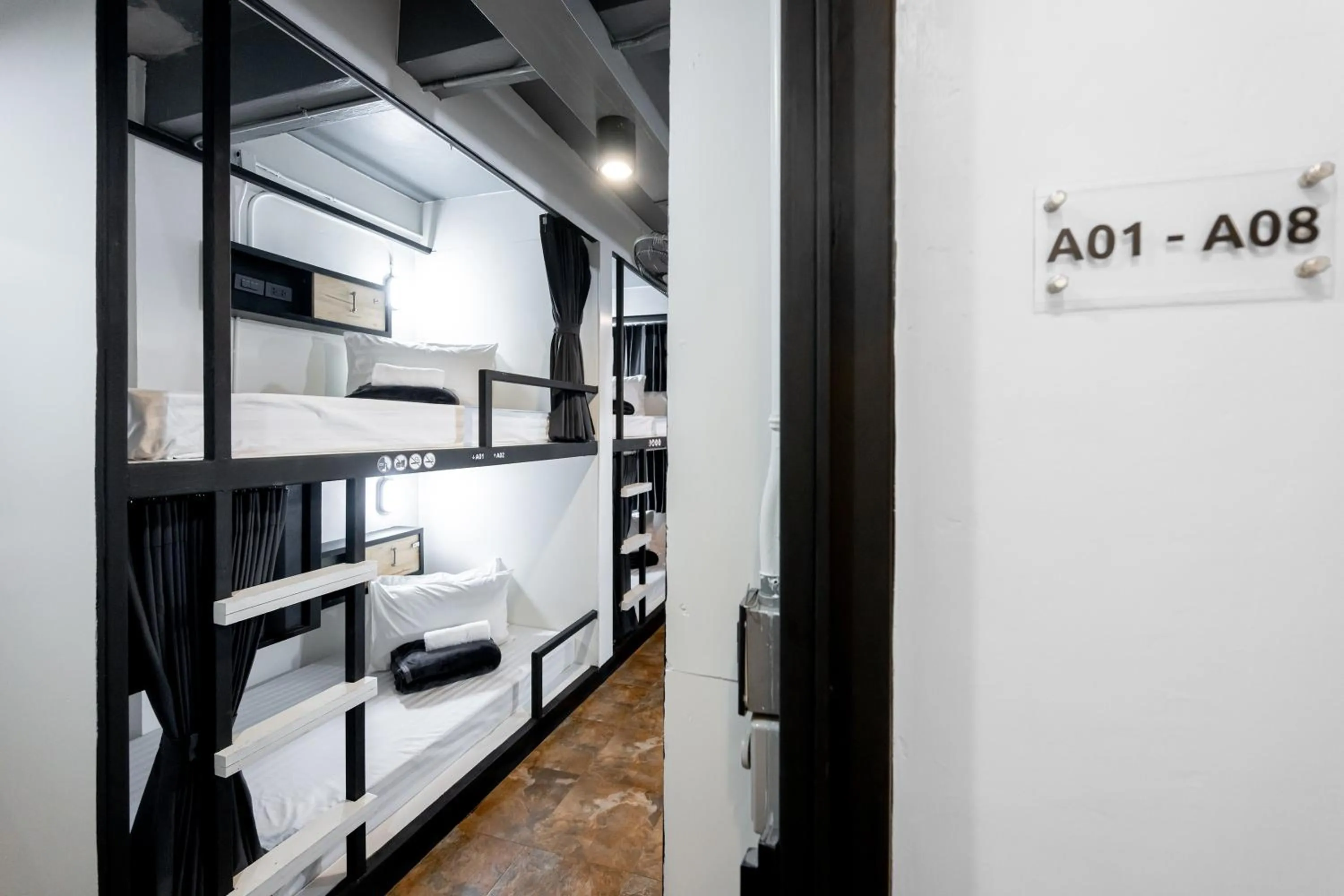 Bedroom in Vibes Hostel Bangkok