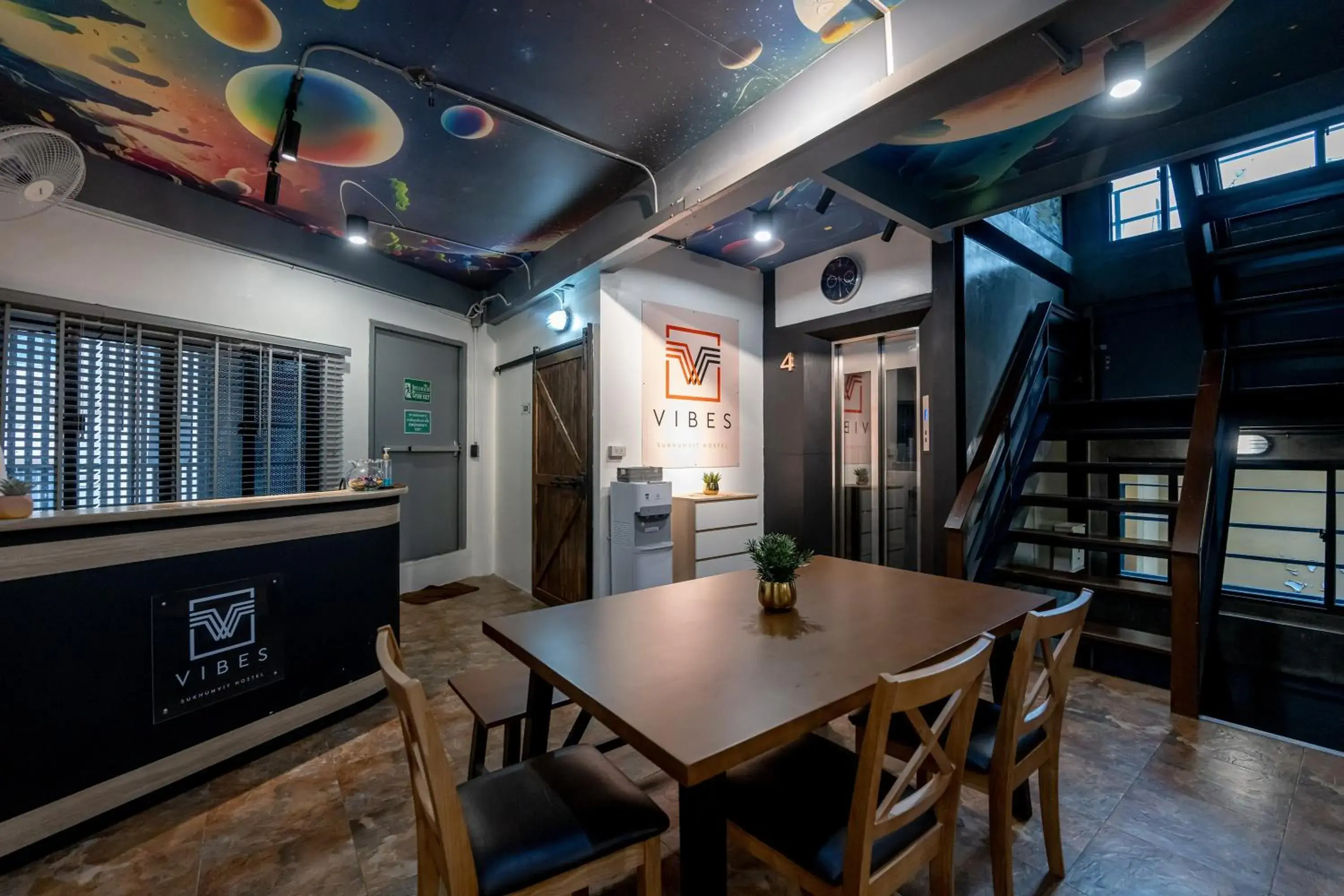 Lobby or reception in Vibes Hostel Bangkok Lobby or reception in Vibes Hostel Bangkok