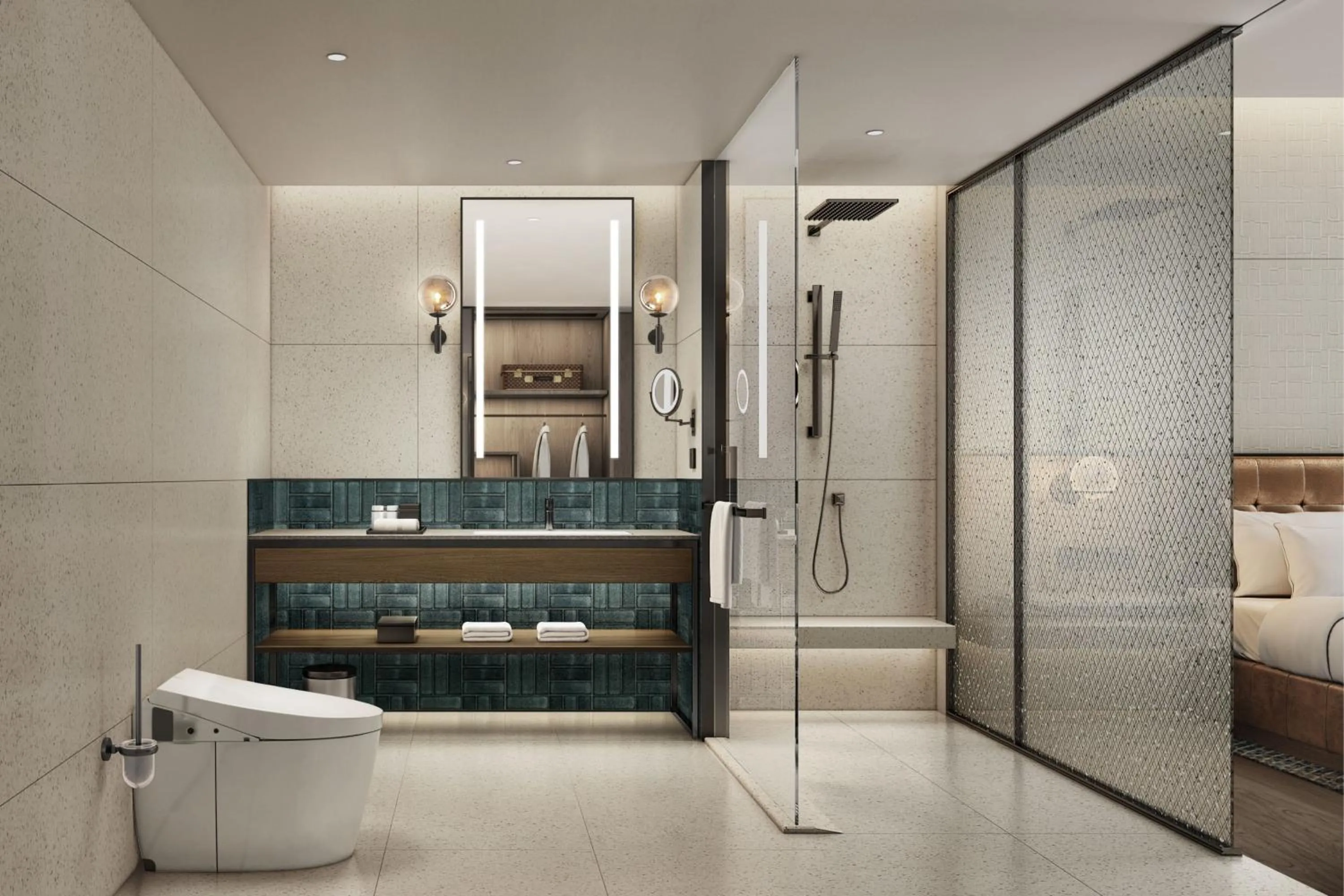 Photo of the whole room in Four Points by Sheraton Chongqing North Railway Station