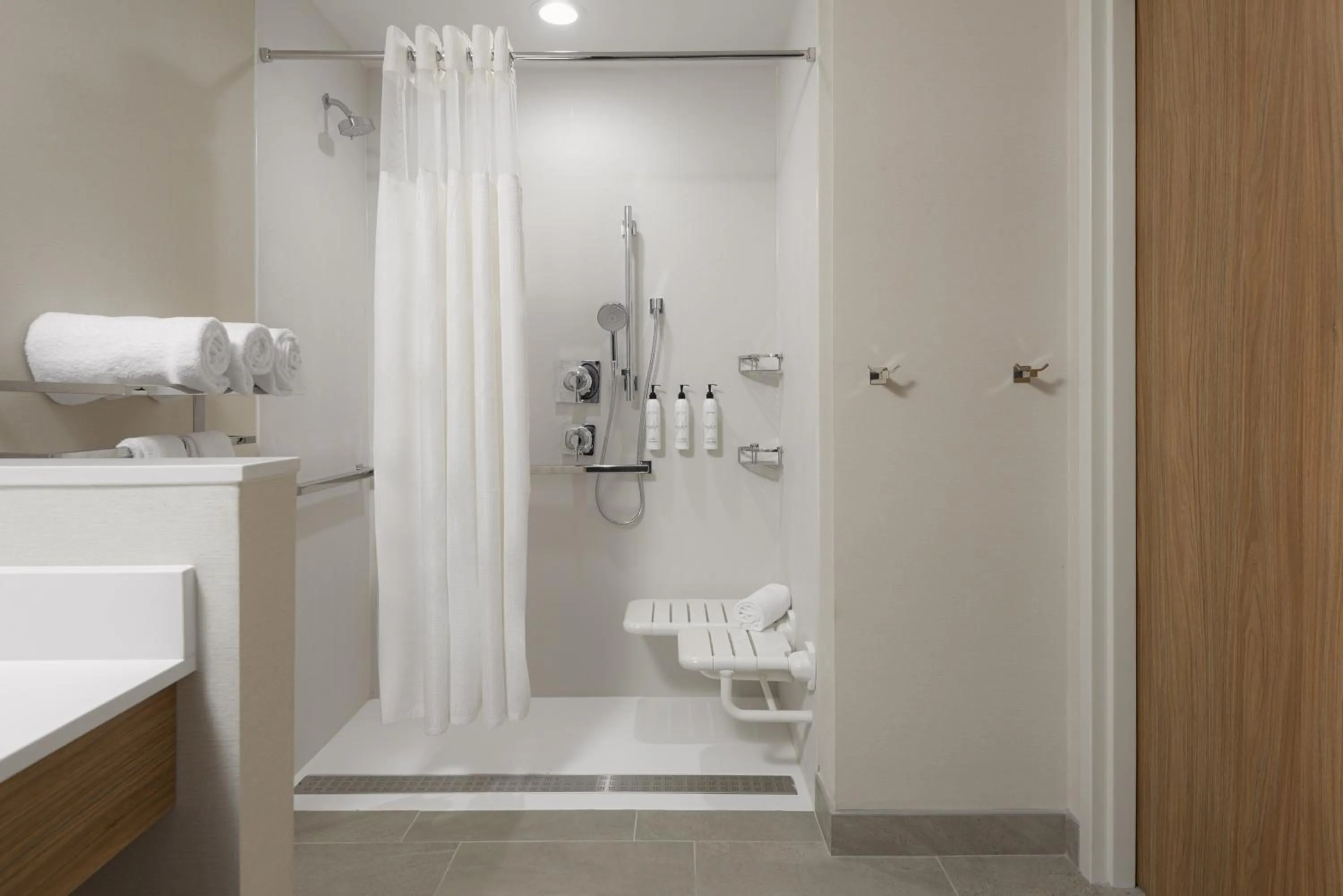 Shower in Fairfield by Marriott Inn & Suites Cincinnati Oakley