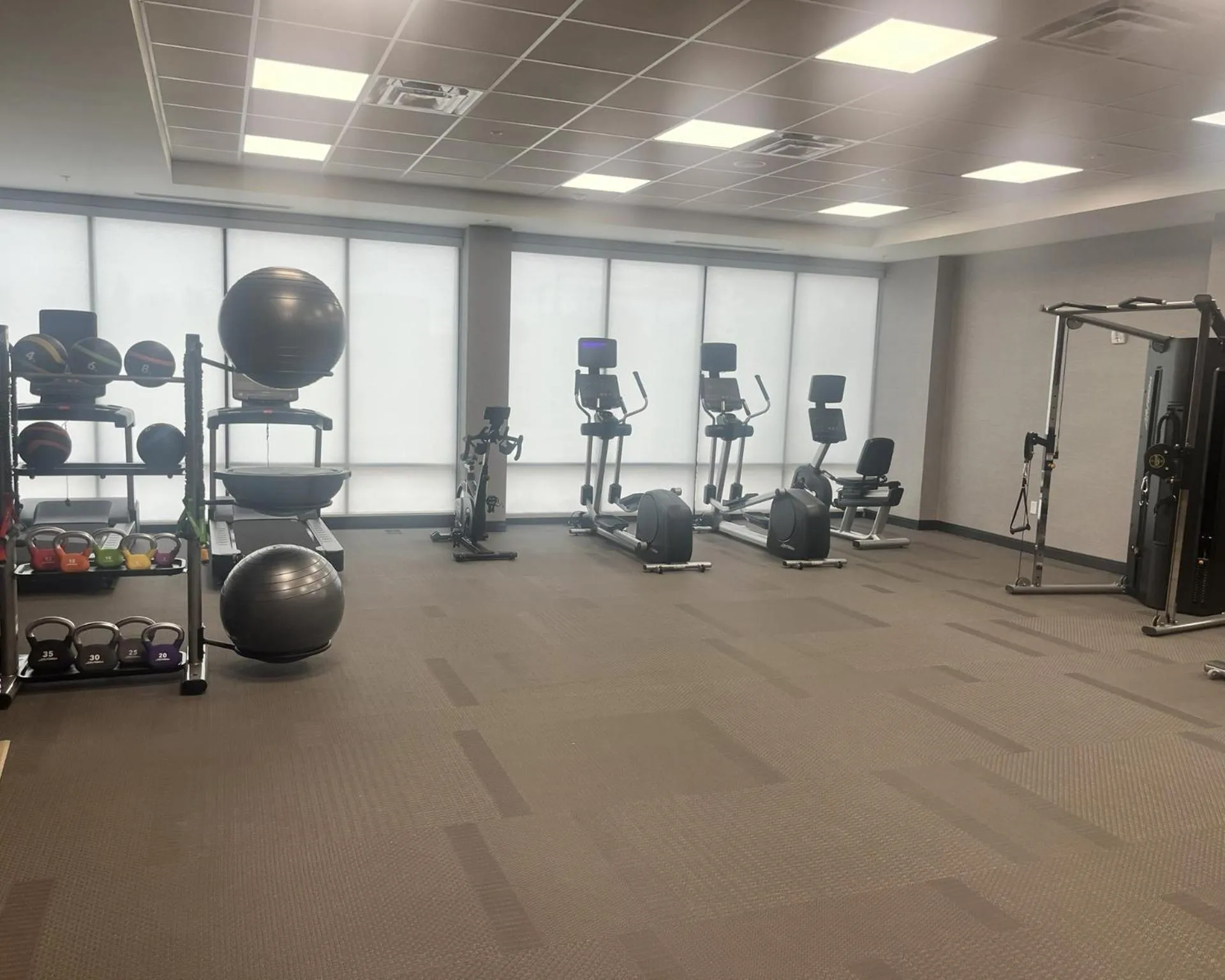 Fitness centre/facilities in Fairfield by Marriott Inn & Suites Cincinnati Oakley