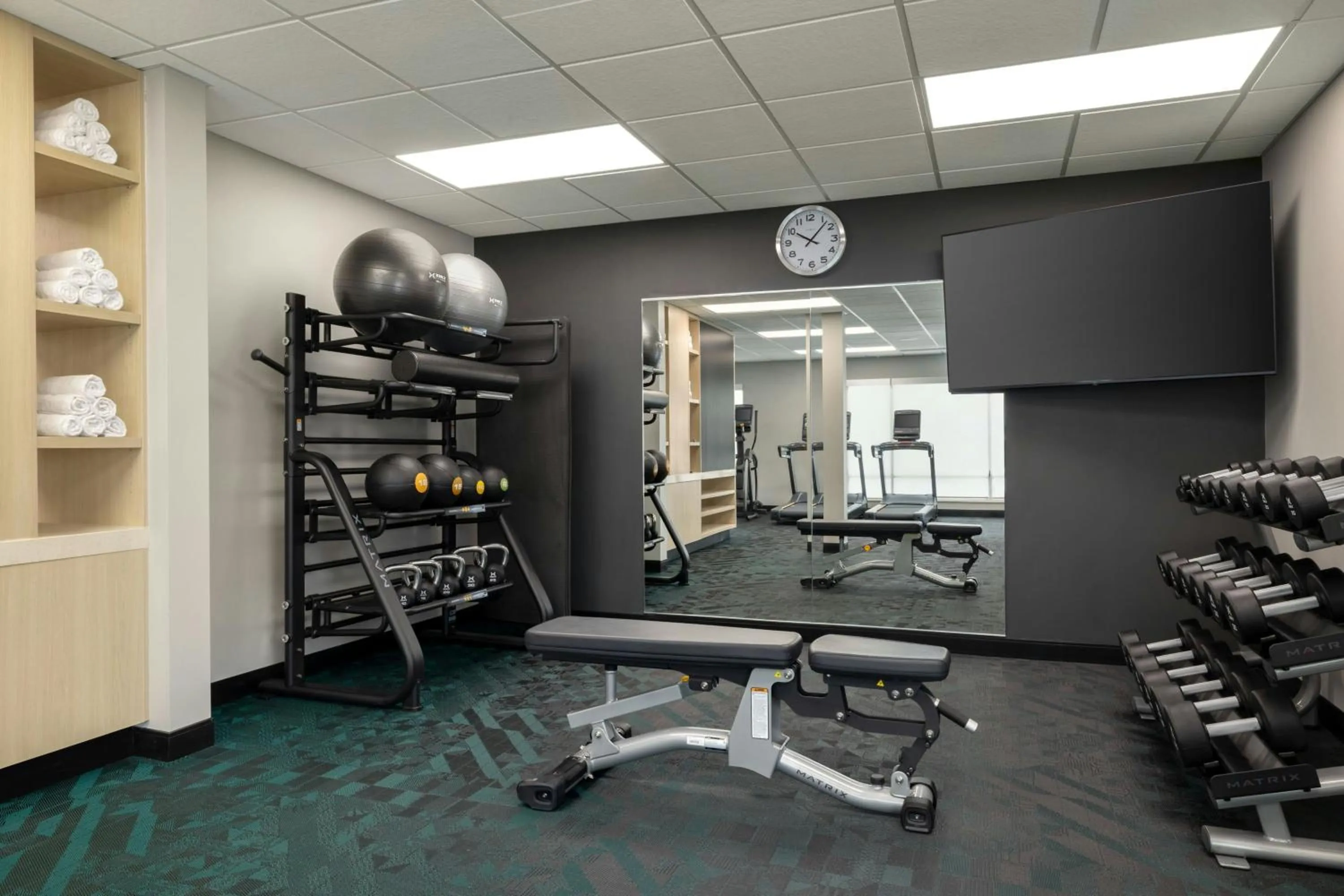Fitness centre/facilities in TownePlace Suites by Marriott Duluth