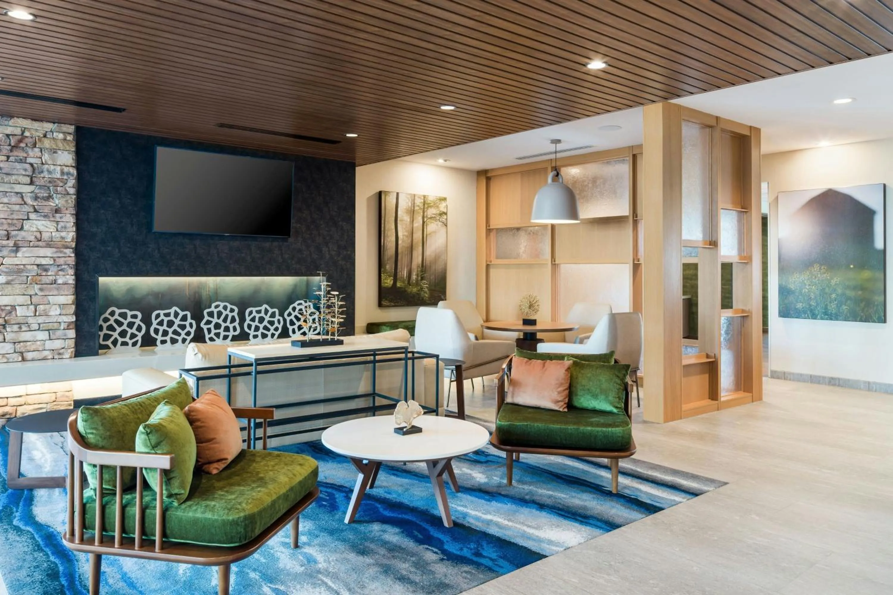 Lobby or reception in Fairfield Inn & Suites Hanford