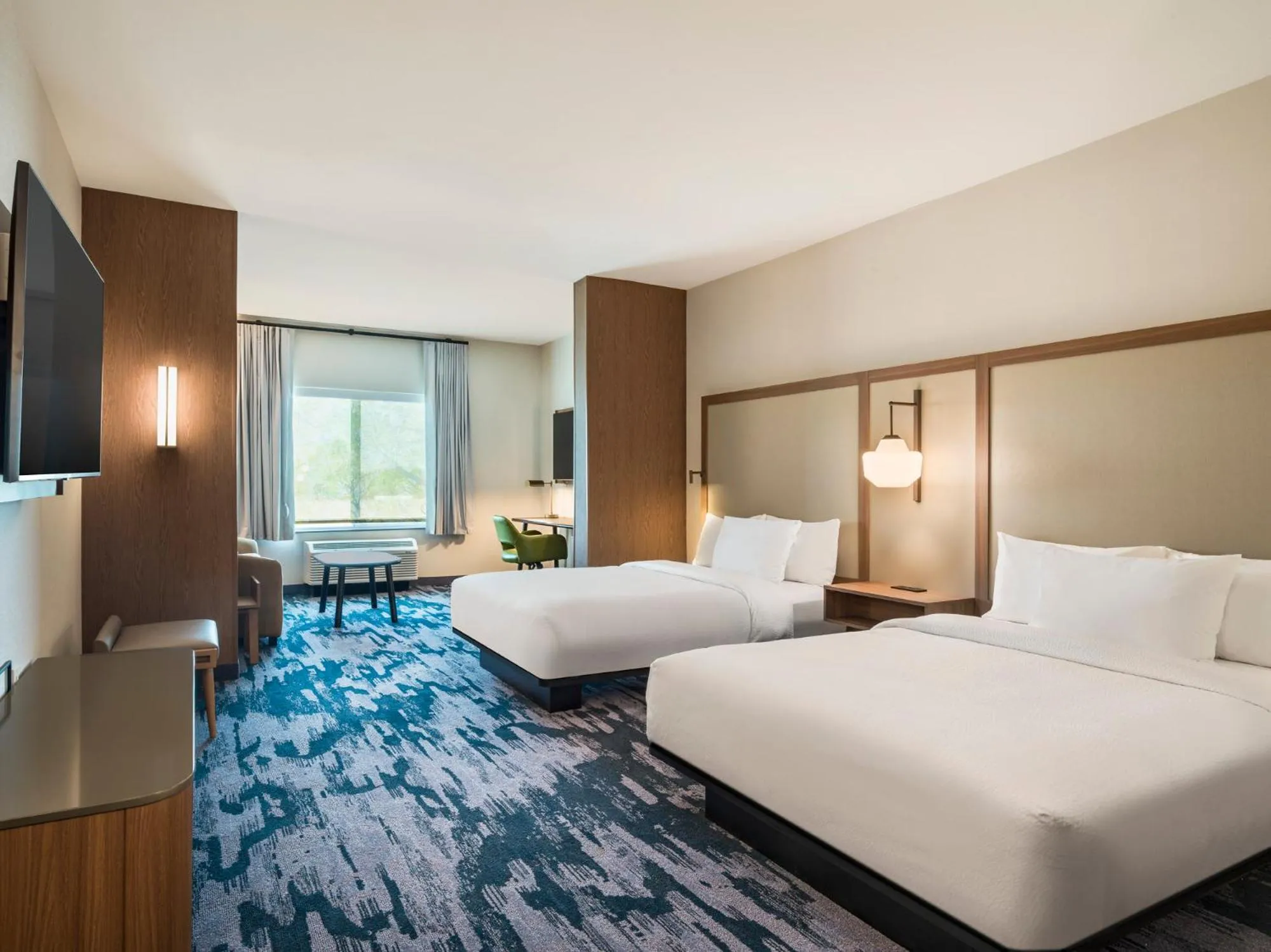 Bedroom, Bed in Fairfield Inn & Suites Hanford