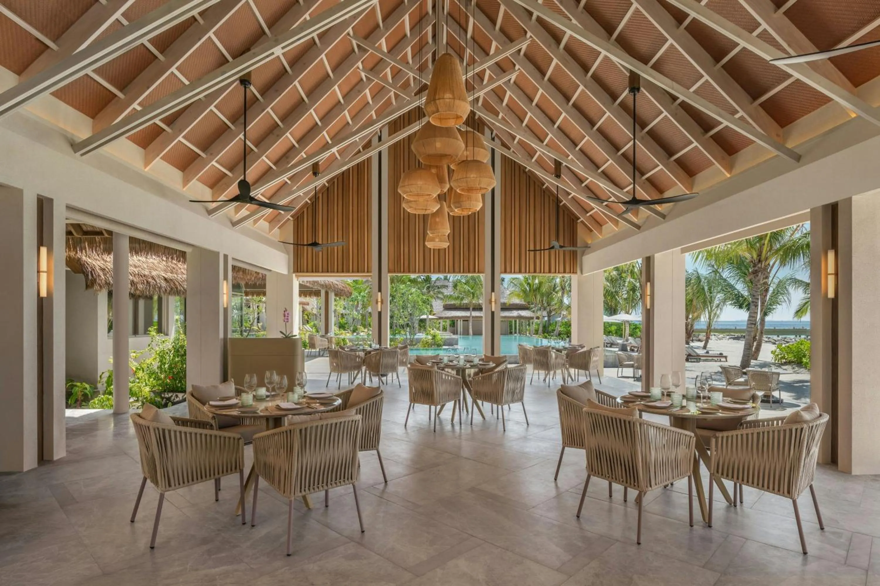 Restaurant/places to eat in JW Marriott Maldives Kaafu Atoll Island Resort