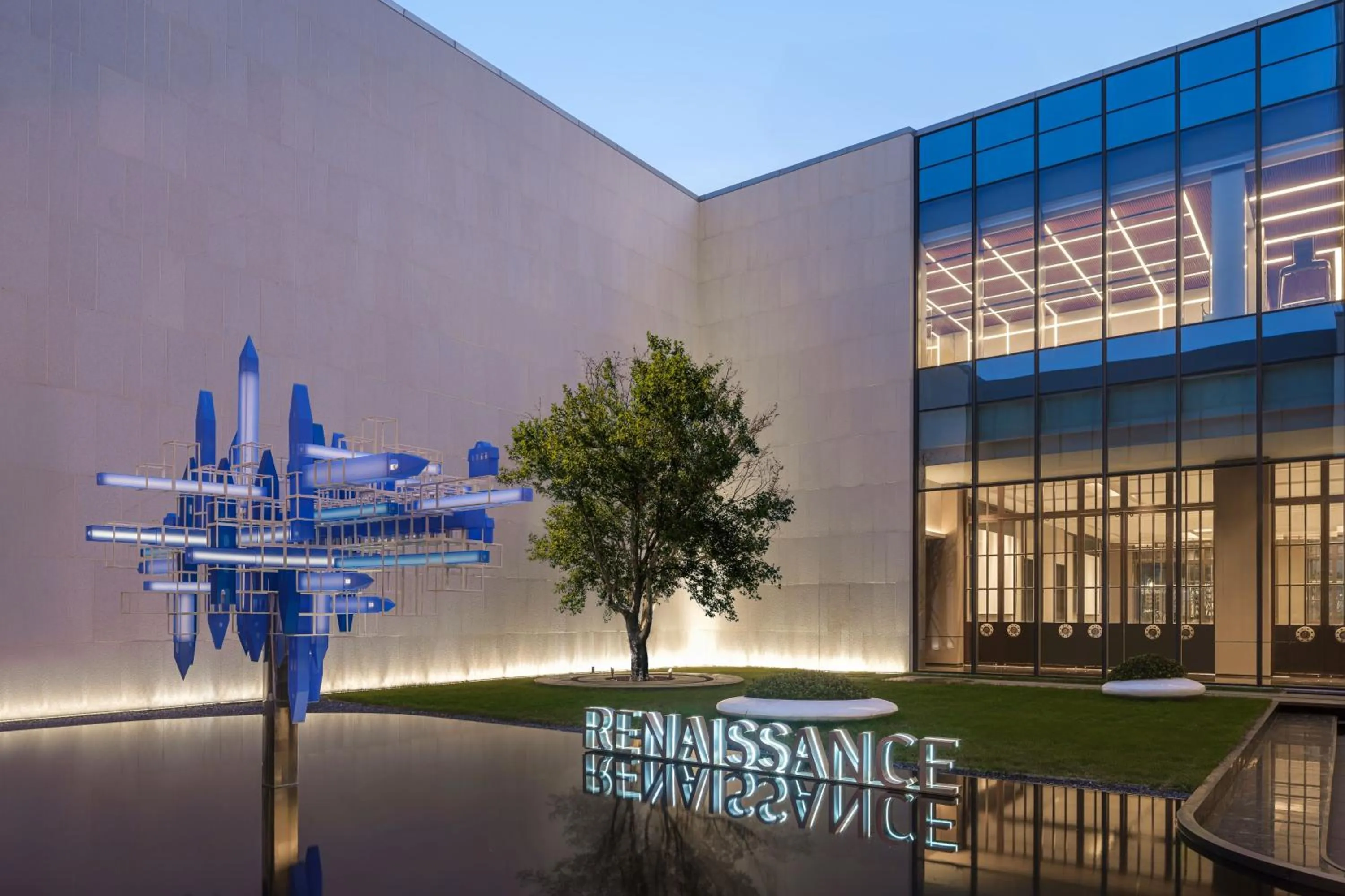 Garden in Renaissance Qingdao Hotel