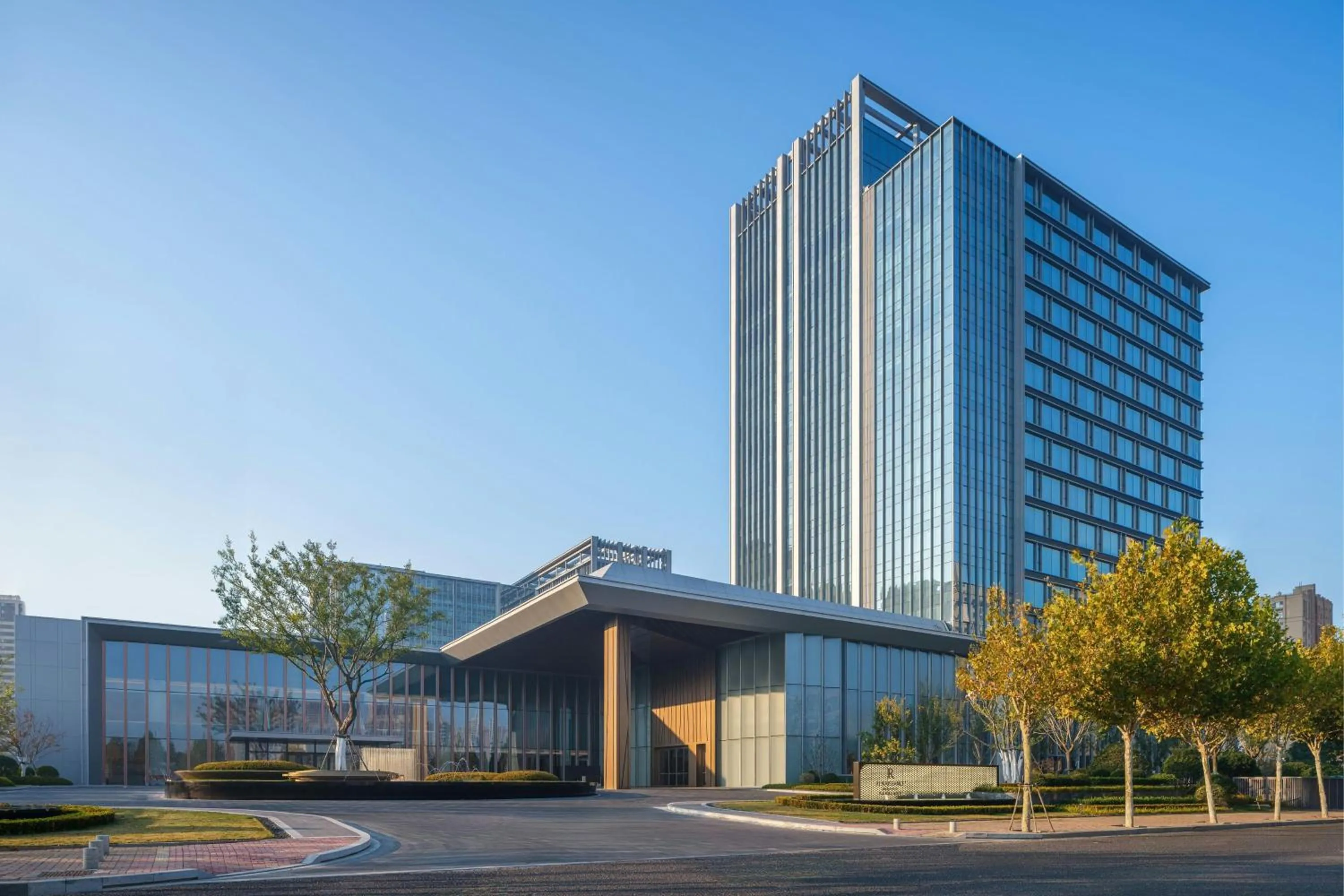 Property building in Renaissance Qingdao Hotel