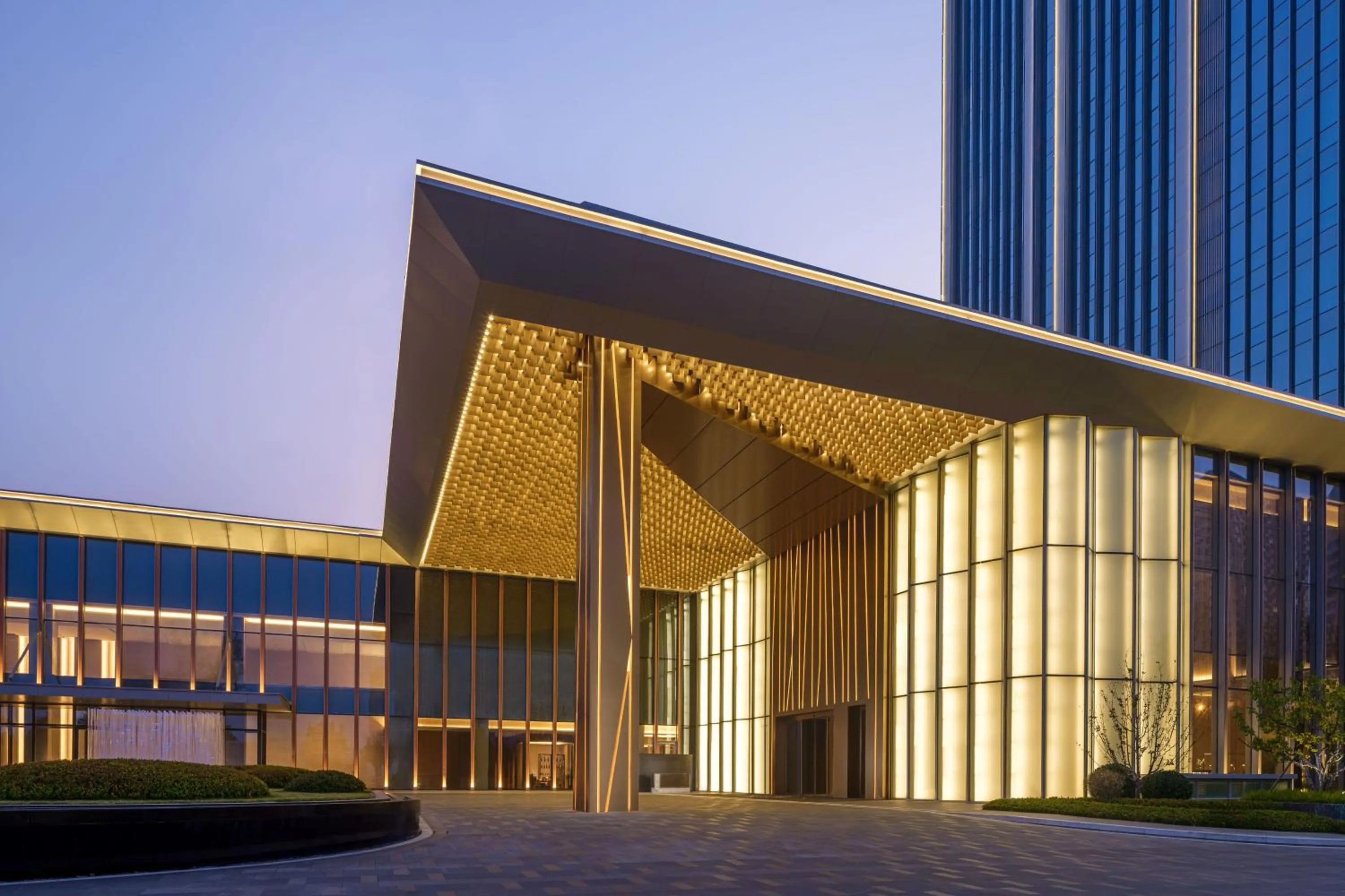 Property building in Renaissance Qingdao Hotel