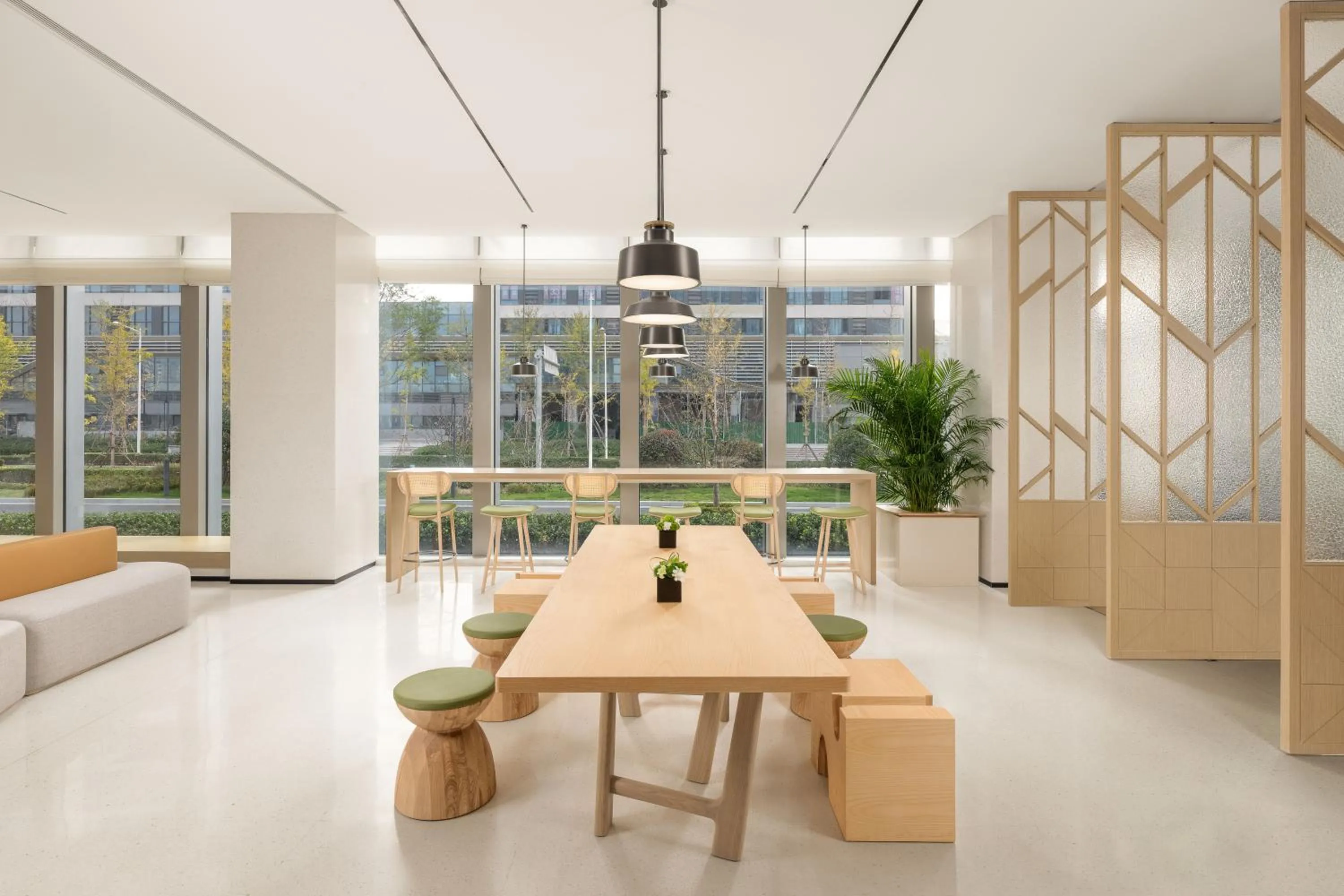 Seating area in Element Qingdao