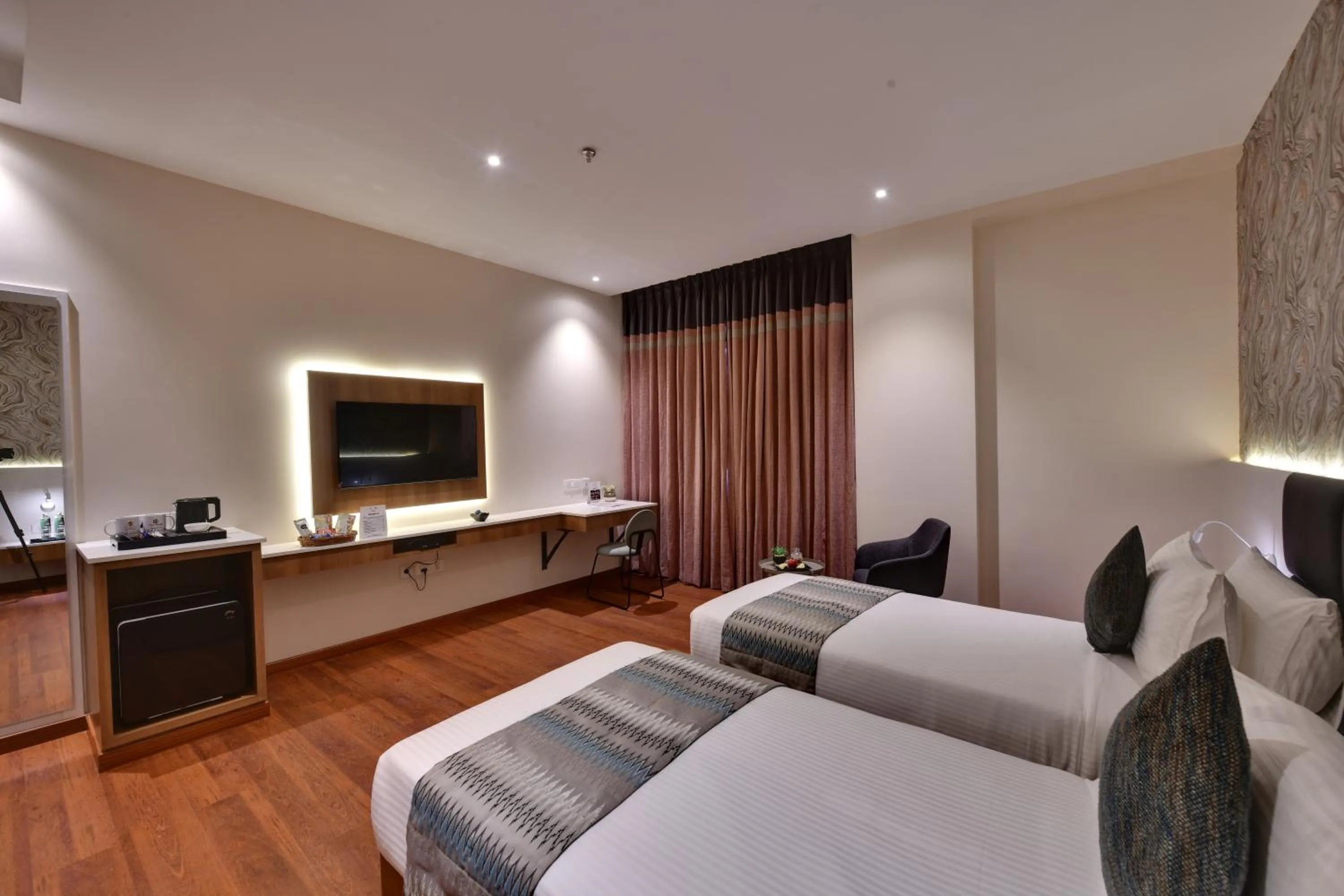 Bedroom, Bed in Click Hotel Vista-Kempegowda Airport