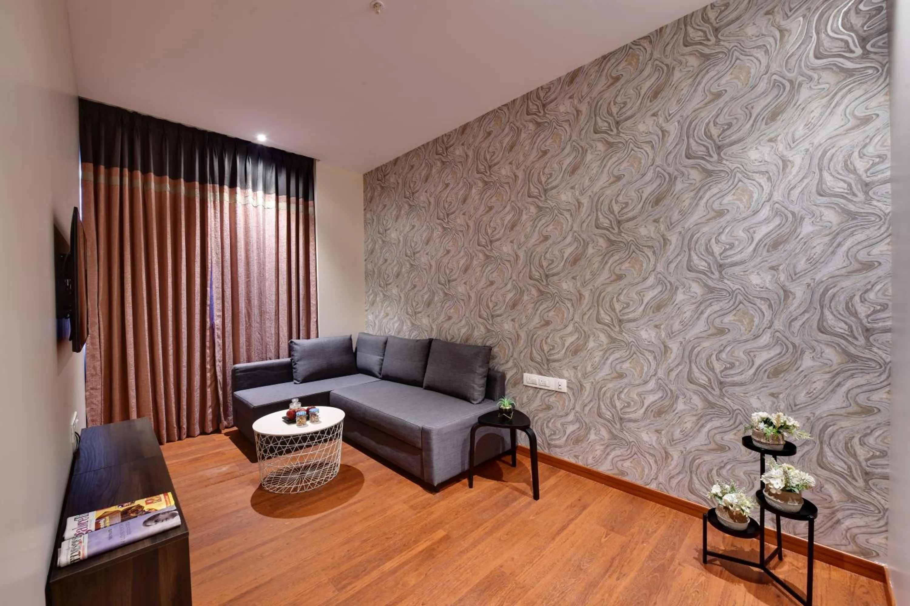 Living room in Click Hotel Vista-Kempegowda Airport