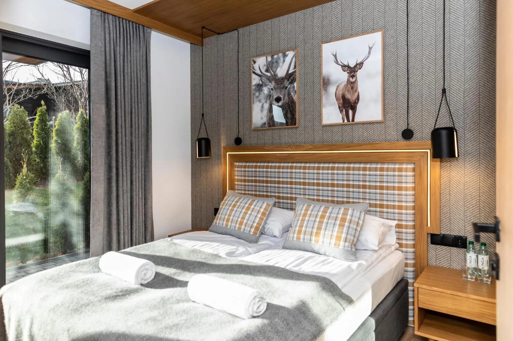 Bed in Oberconiówka Residence SPA - Mountain Base - Jaccuzi&Sauna