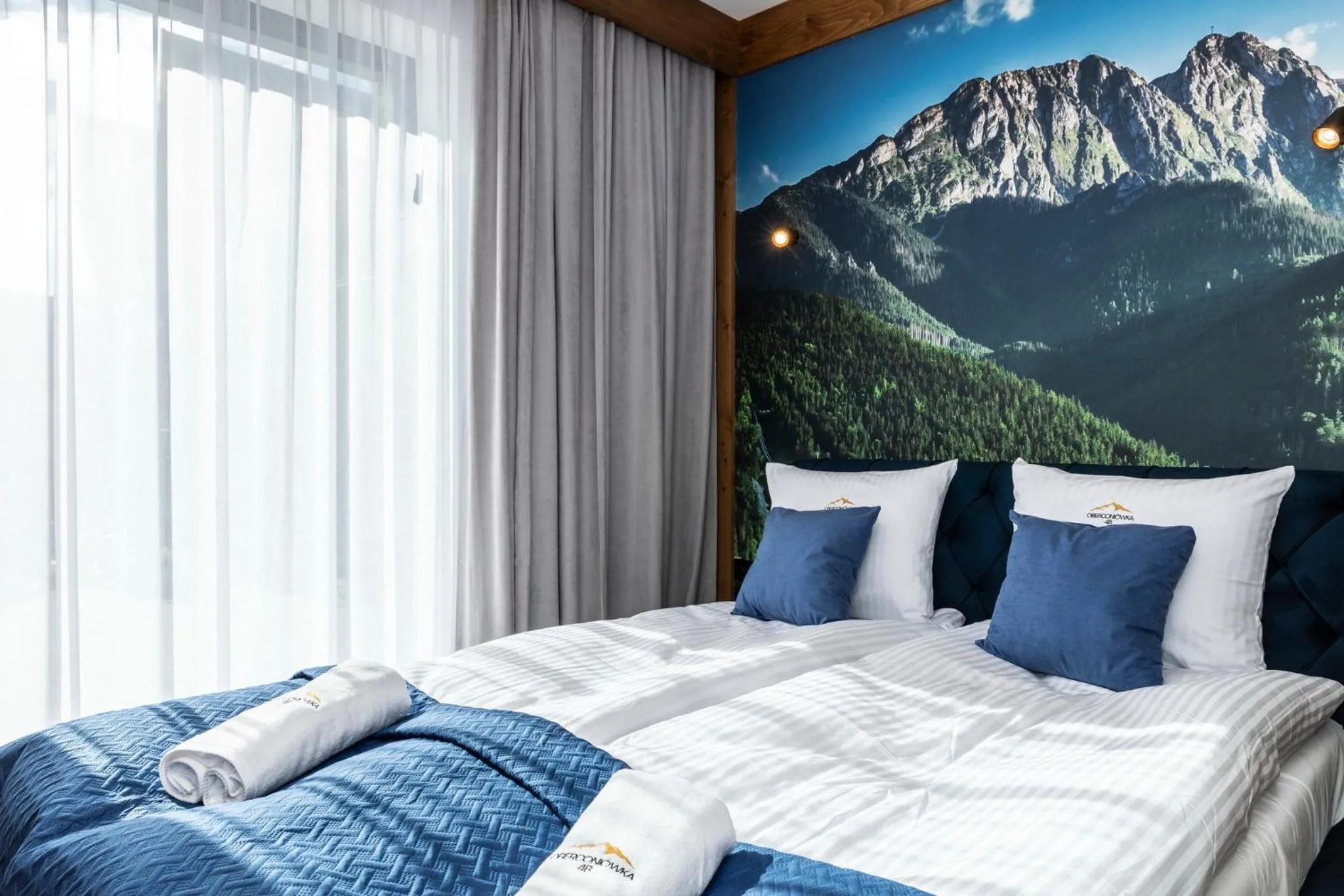 Bed in Oberconiówka Residence SPA - Mountain Base - Jaccuzi&Sauna