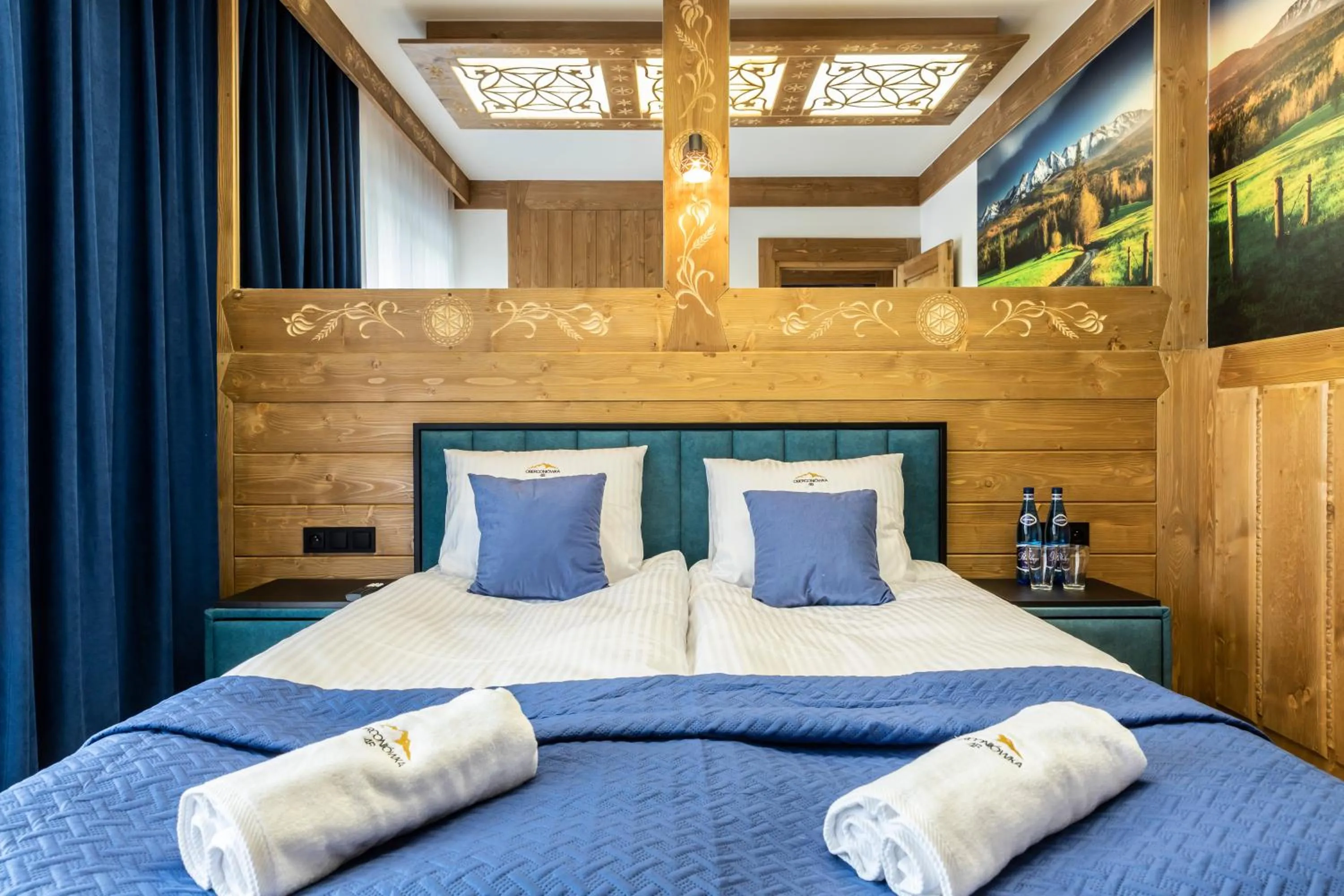 Bed in Oberconiówka Residence SPA - Mountain Base - Jaccuzi&Sauna