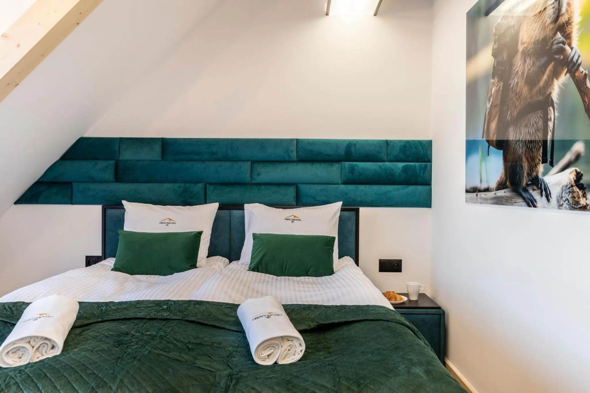Bed in Oberconiówka Residence SPA - Mountain Base - Jaccuzi&Sauna