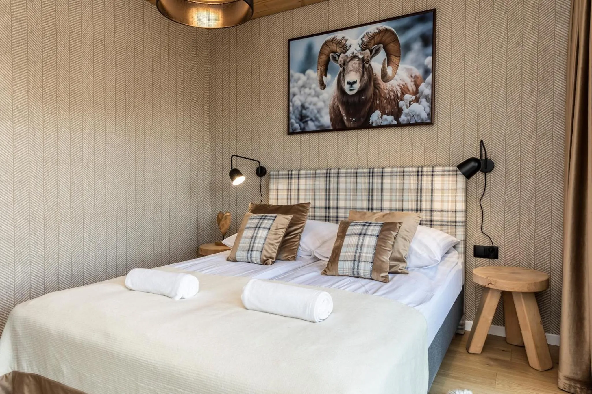 Bed in Oberconiówka Residence SPA - Mountain Base - Jaccuzi&Sauna