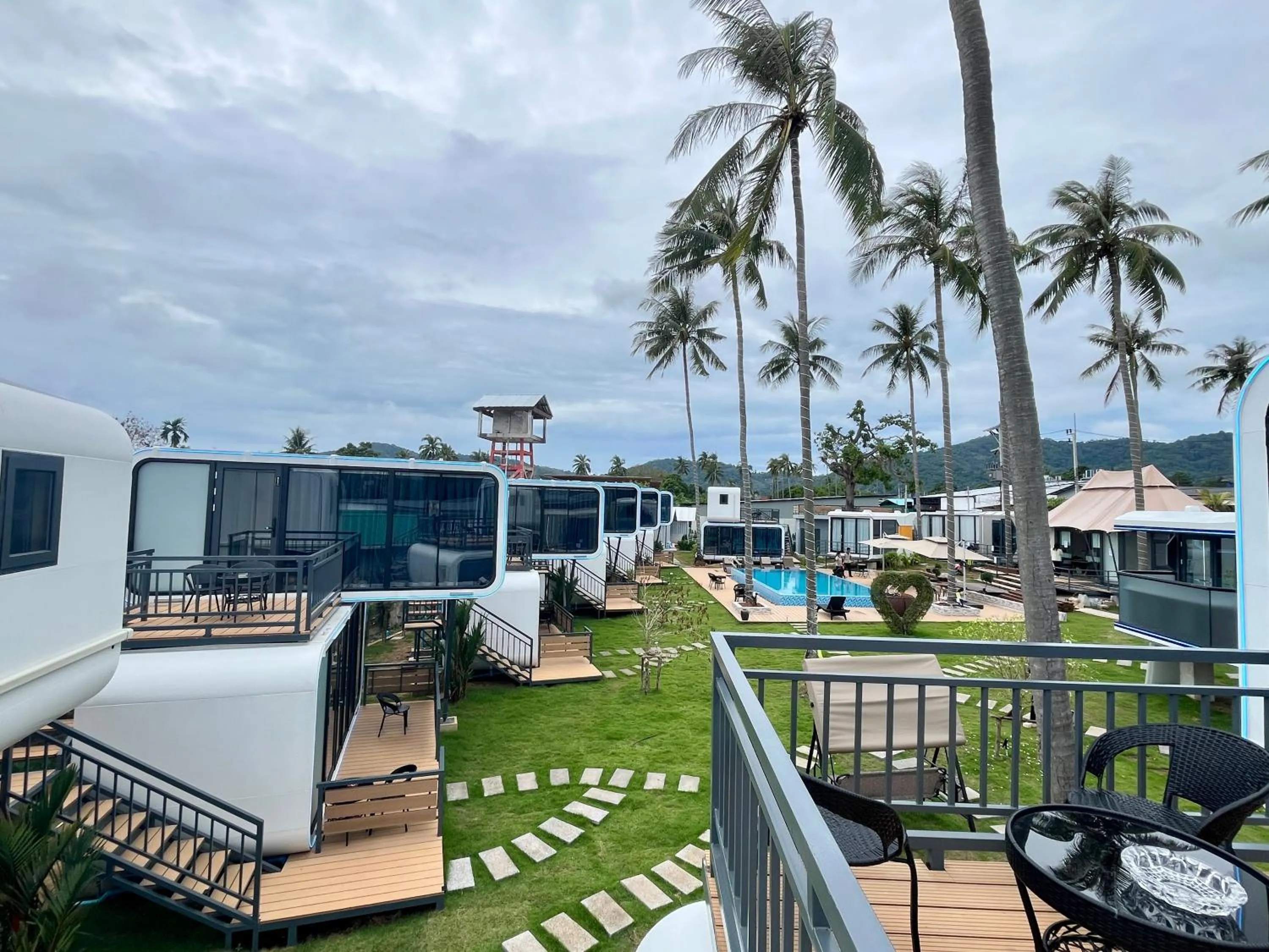 Property building in Space House Hotel Phuket