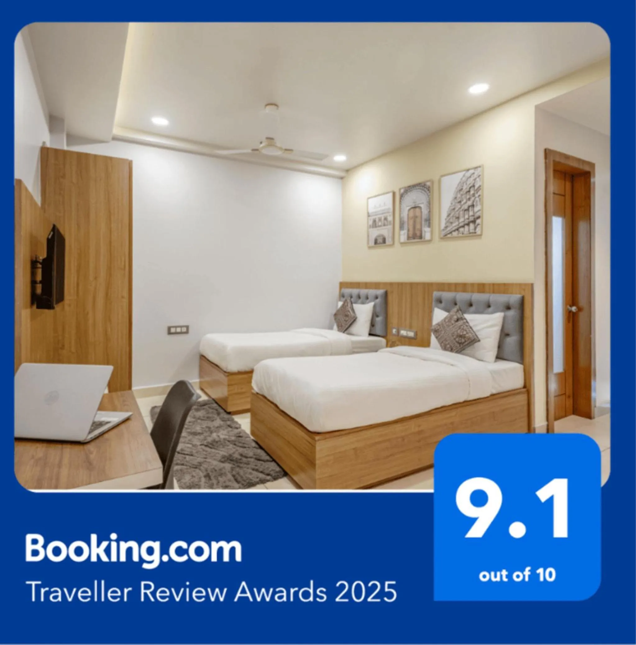 Bed in Wandr Hotel Medicity Gurugram, Near Medanta Hospital