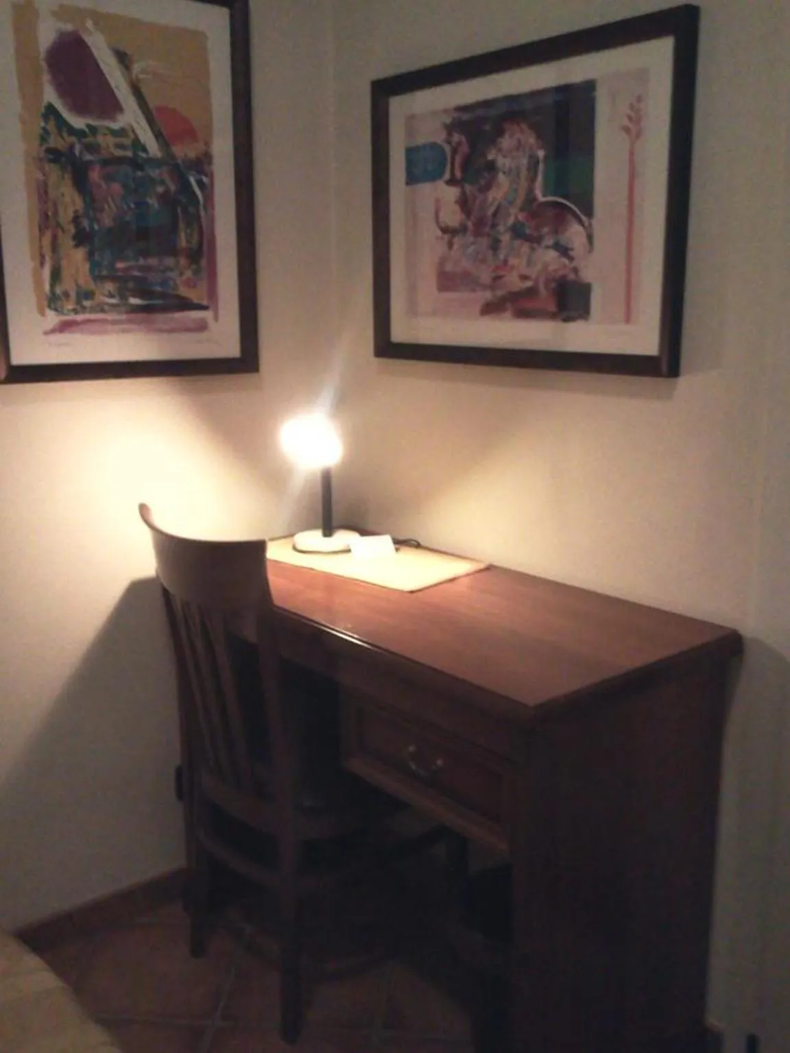 Seating area in Albergo Al Portico