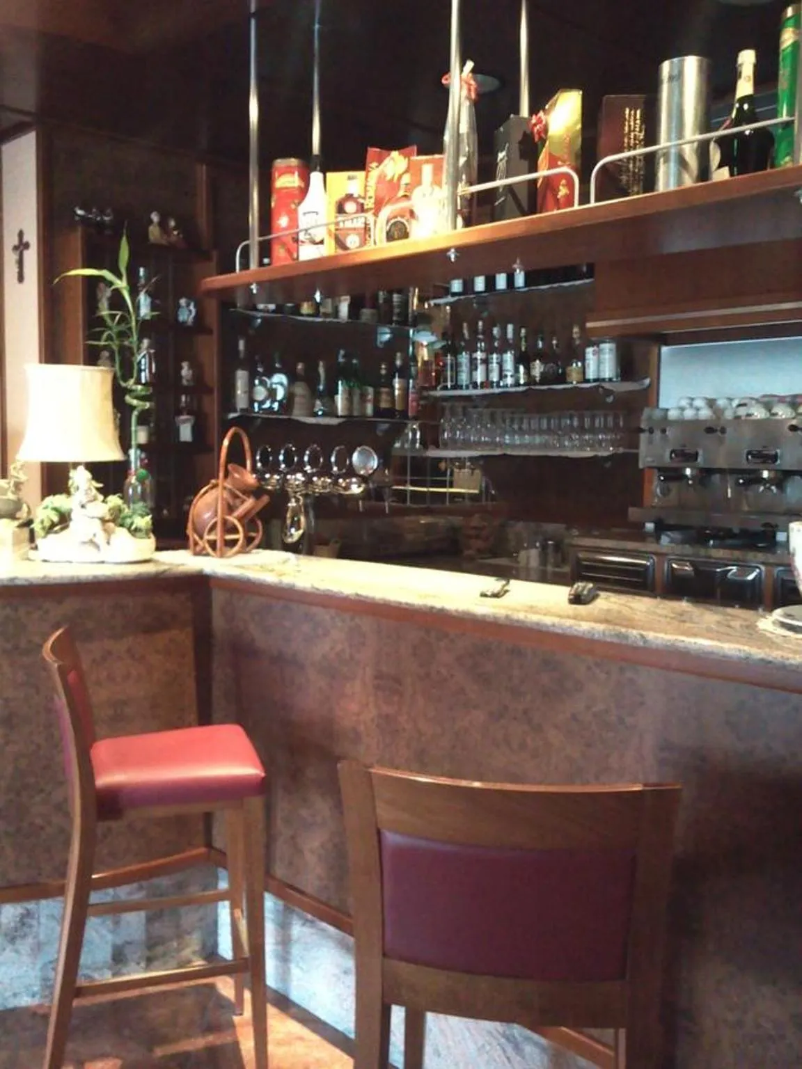 Lounge or bar in Albergo Al Portico