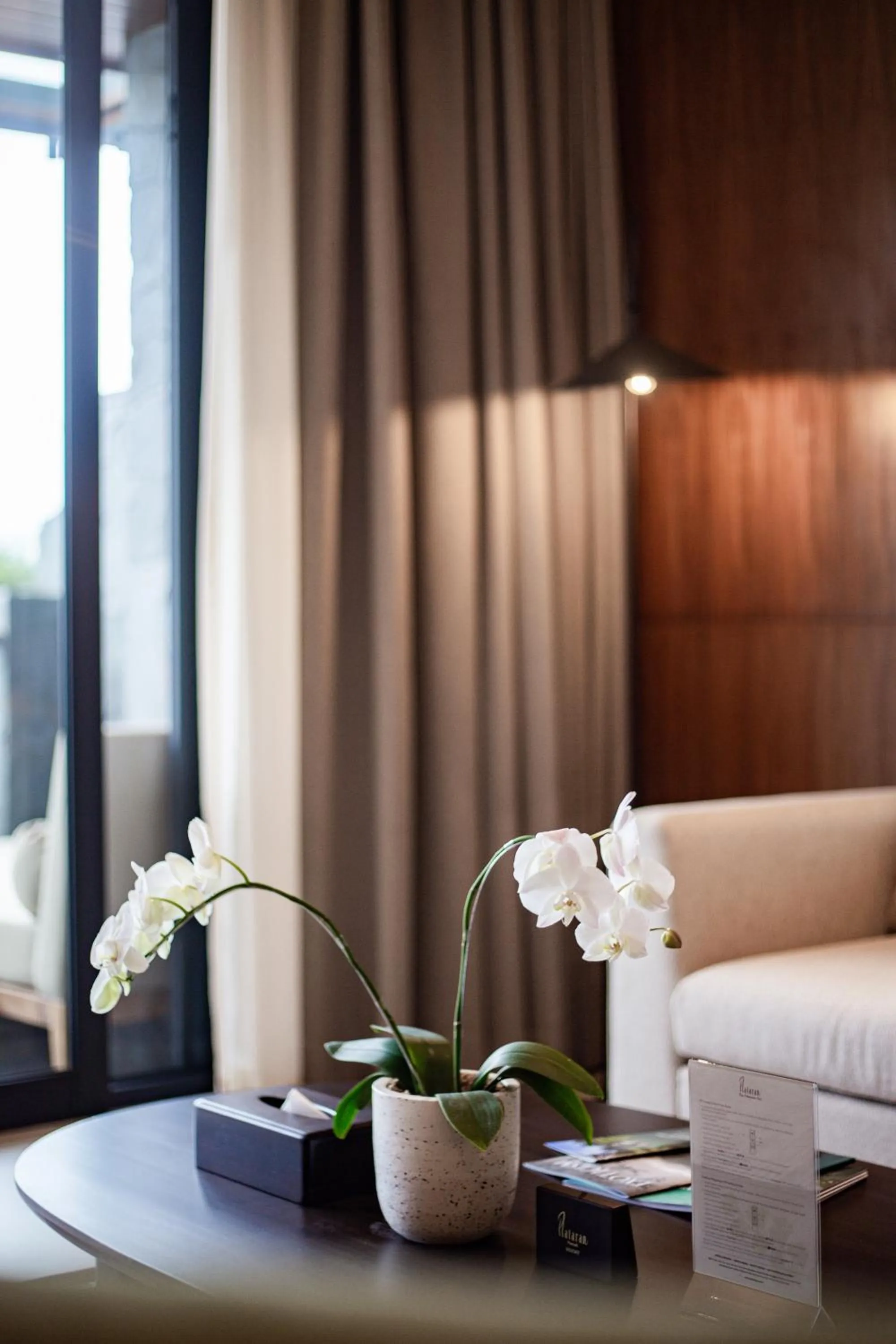 Living room in Plataran Puncak Suites